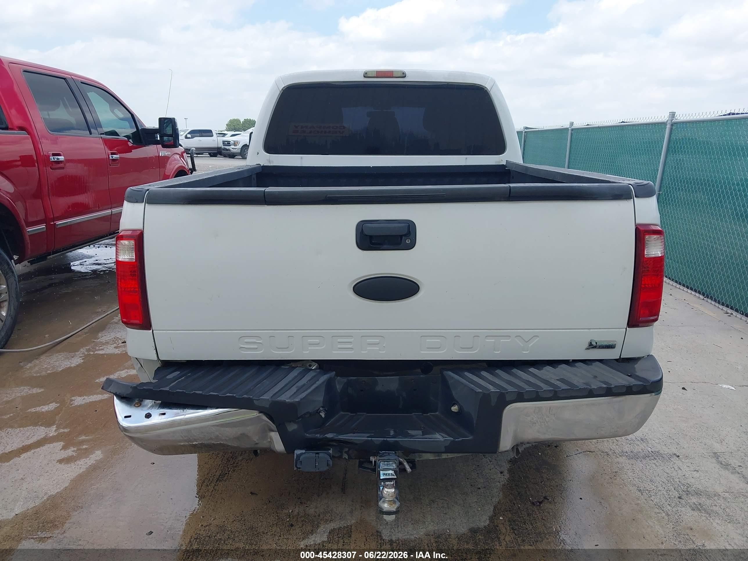 2011 Ford F-250 Xlt White vin: 1FT7W2A67BEC80582