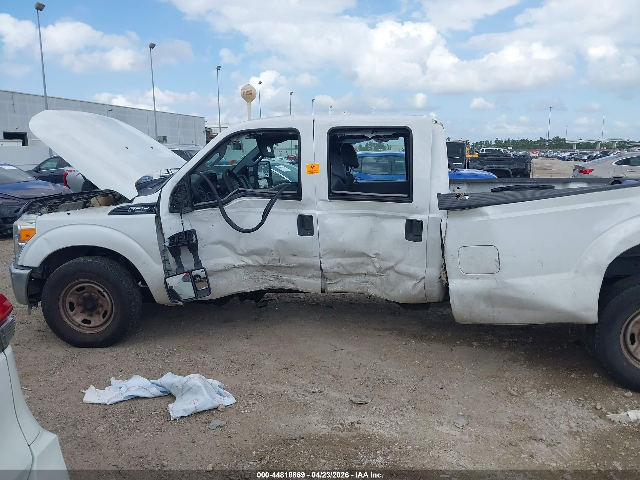 2015 Ford F-250 Xl White vin: 1FT7W2A67FEC32747