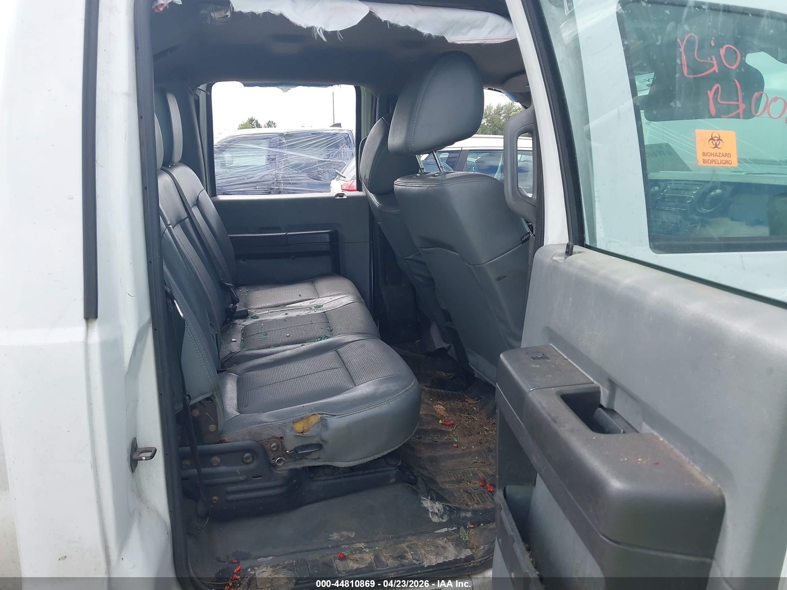 2015 Ford F-250 Xl White vin: 1FT7W2A67FEC32747