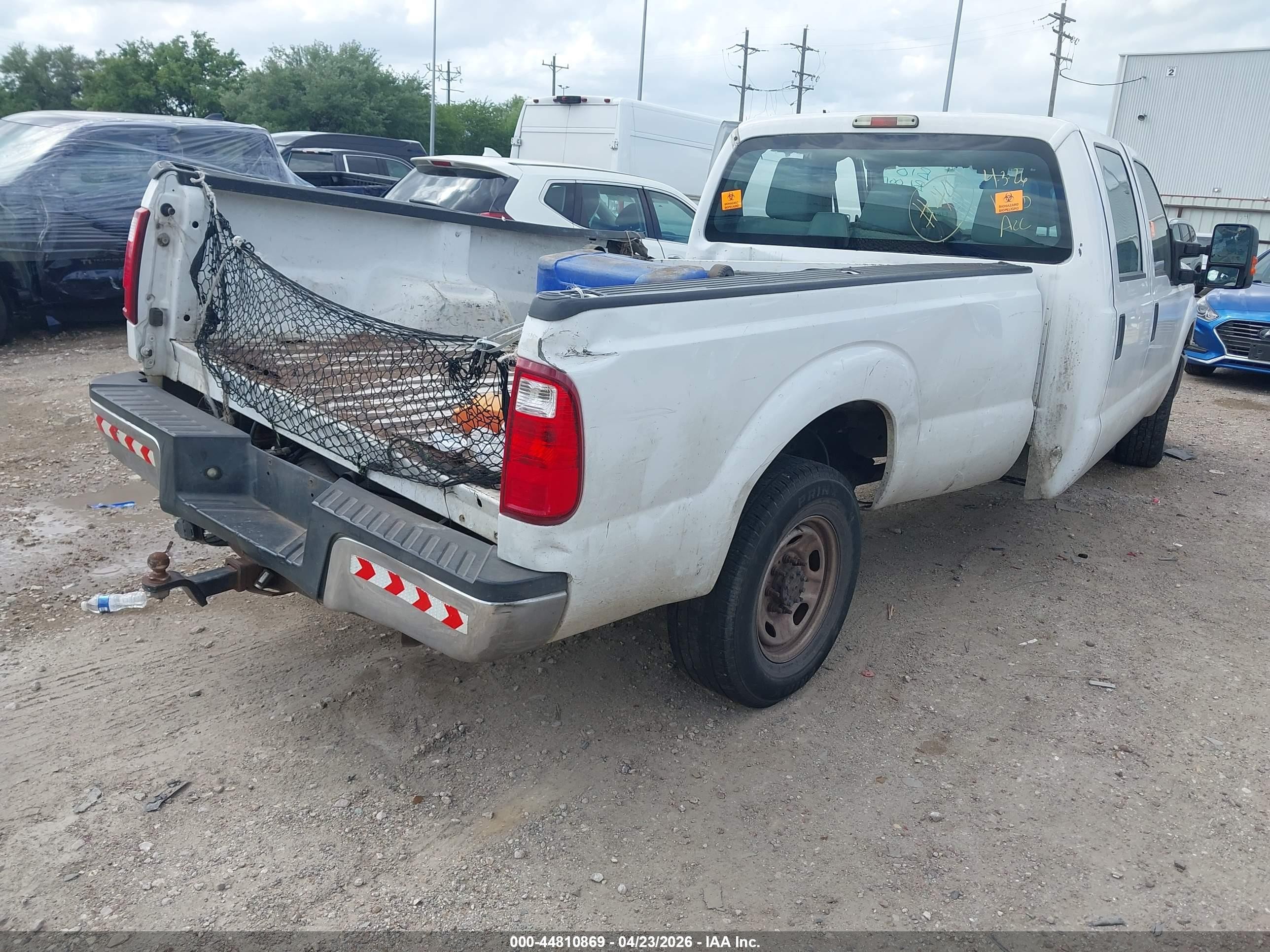 2015 Ford F-250 Xl White vin: 1FT7W2A67FEC32747