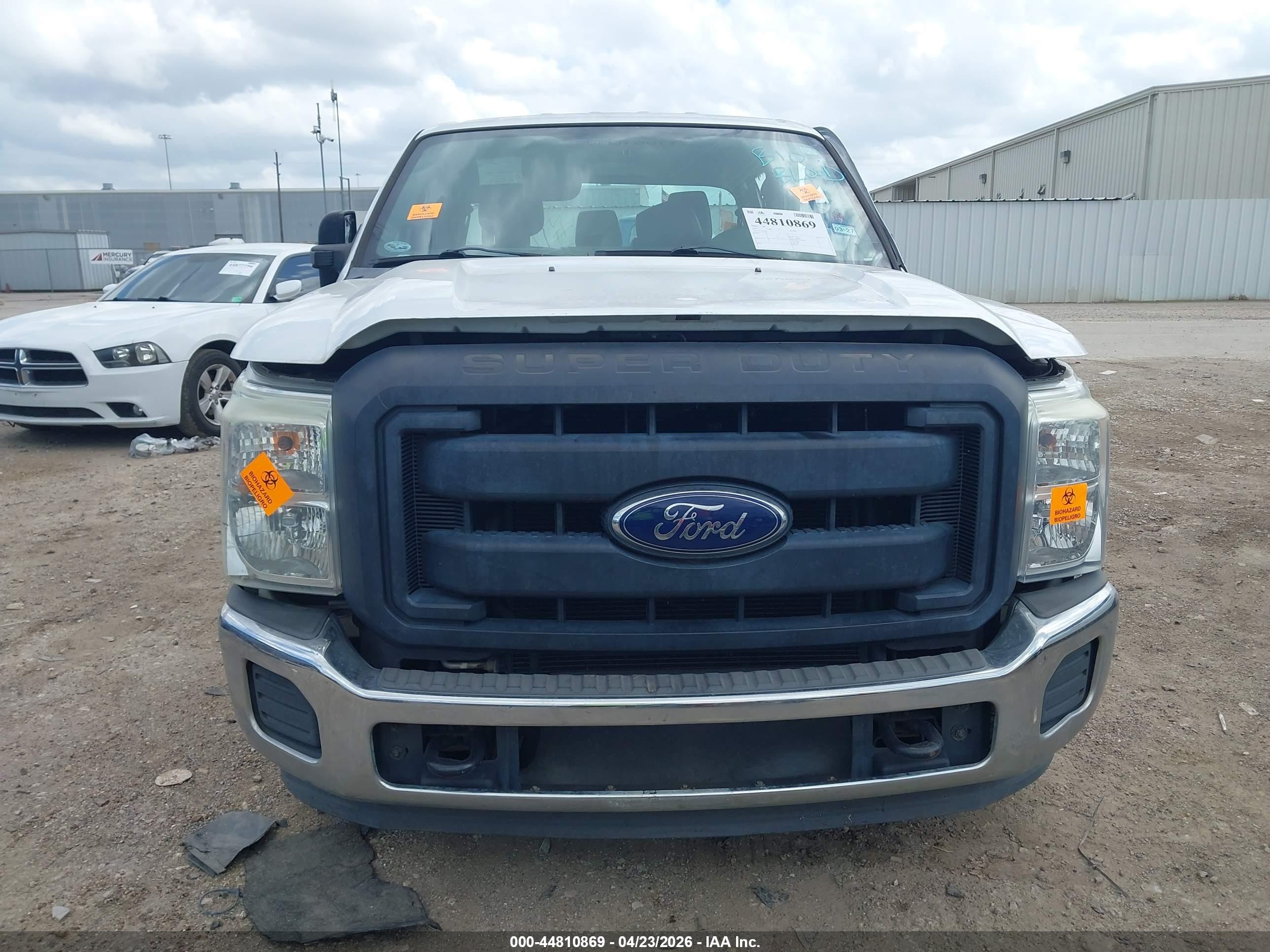 2015 Ford F-250 Xl White vin: 1FT7W2A67FEC32747