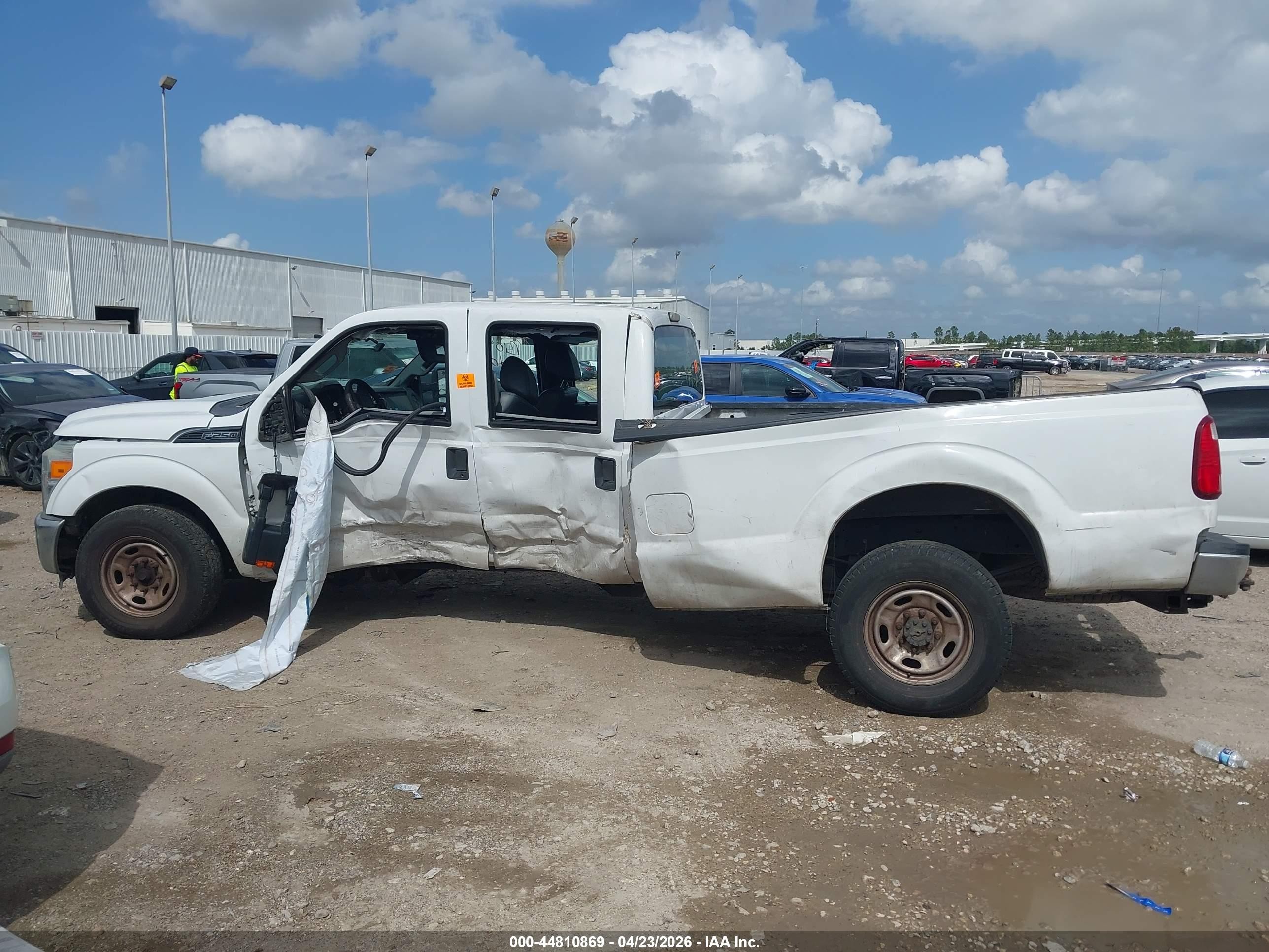 2015 Ford F-250 Xl White vin: 1FT7W2A67FEC32747