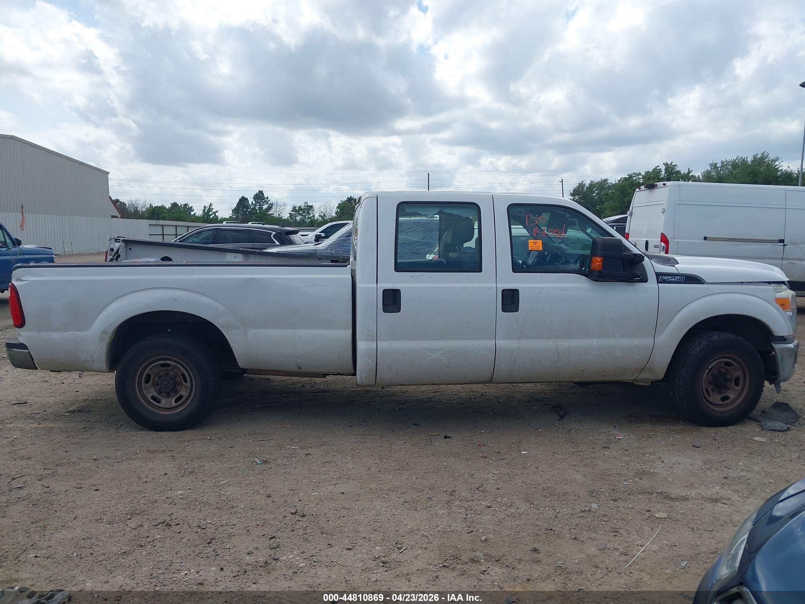 2015 Ford F-250 Xl White vin: 1FT7W2A67FEC32747