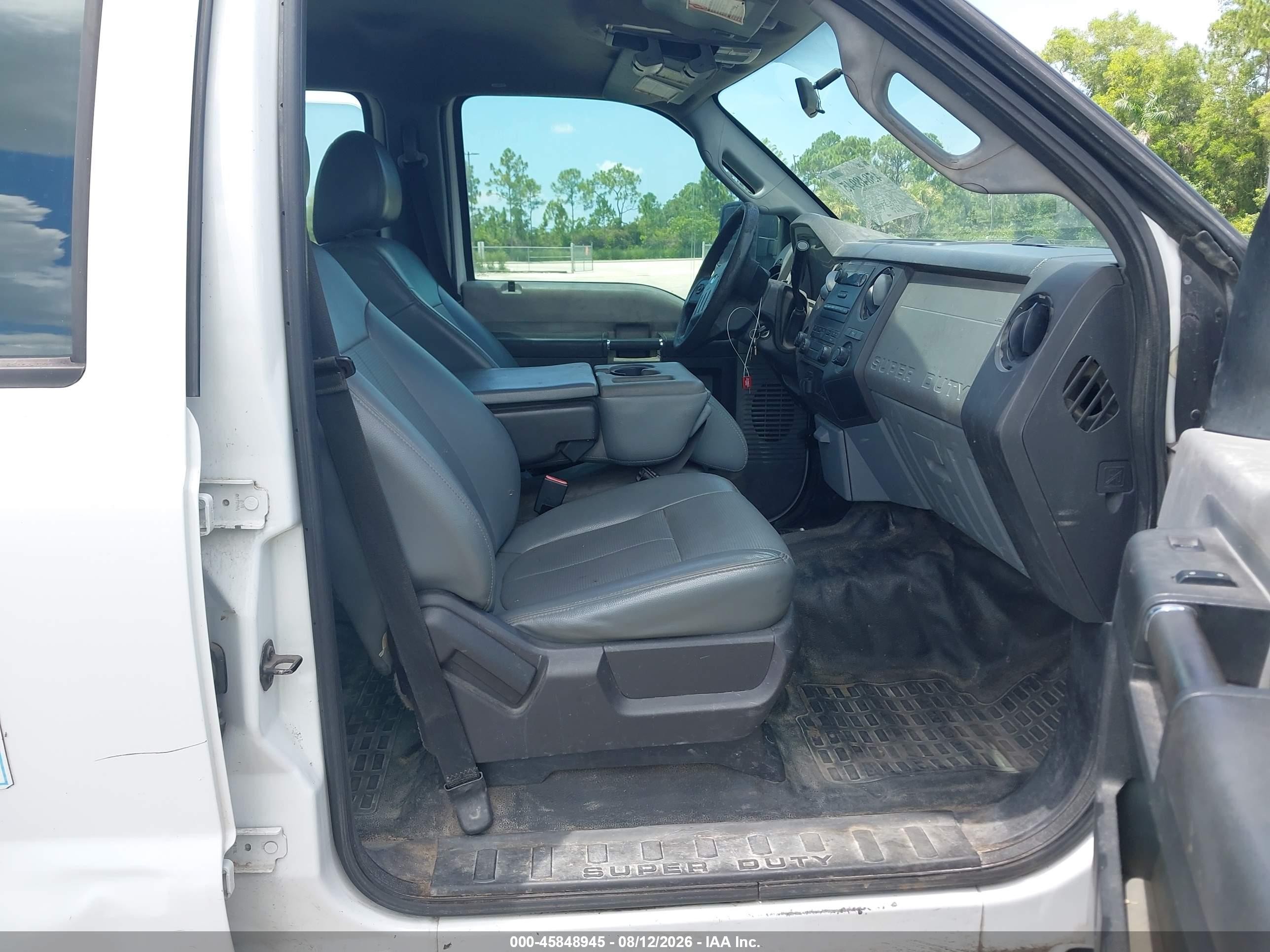 2015 Ford F-250 Xl White vin: 1FT7W2A68FED36647