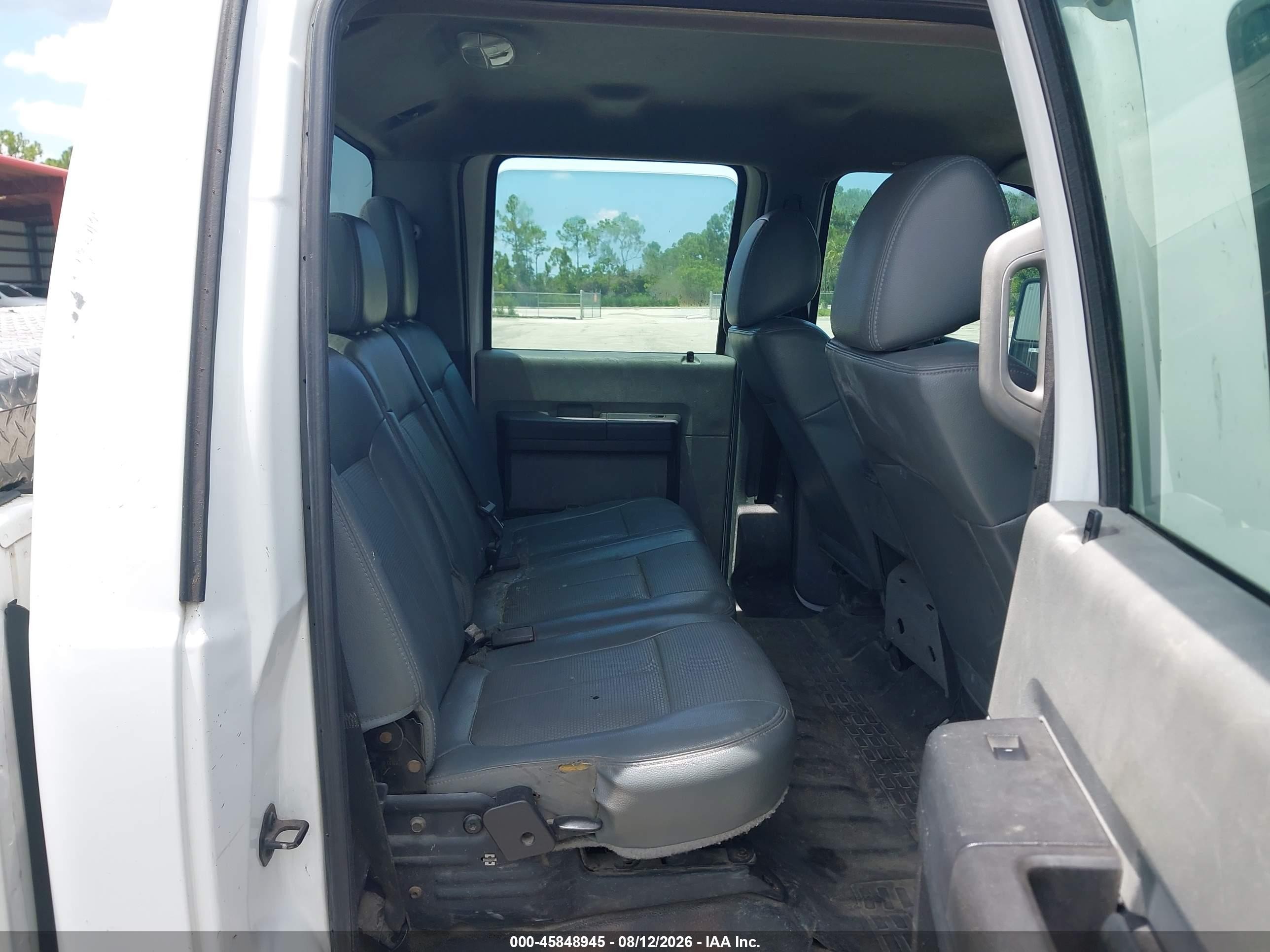 2015 Ford F-250 Xl White vin: 1FT7W2A68FED36647