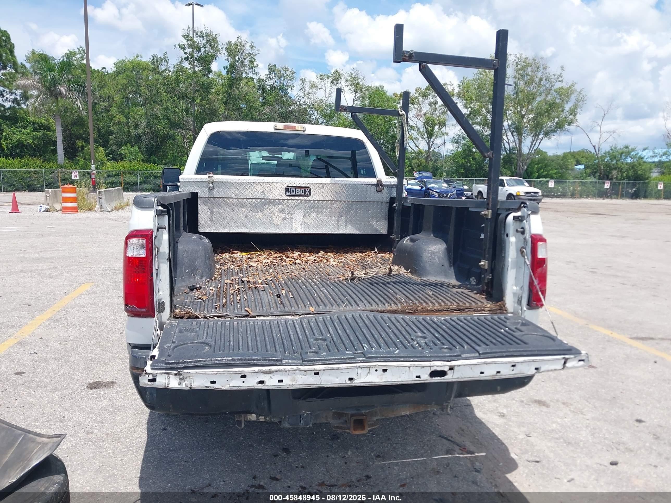 2015 Ford F-250 Xl White vin: 1FT7W2A68FED36647