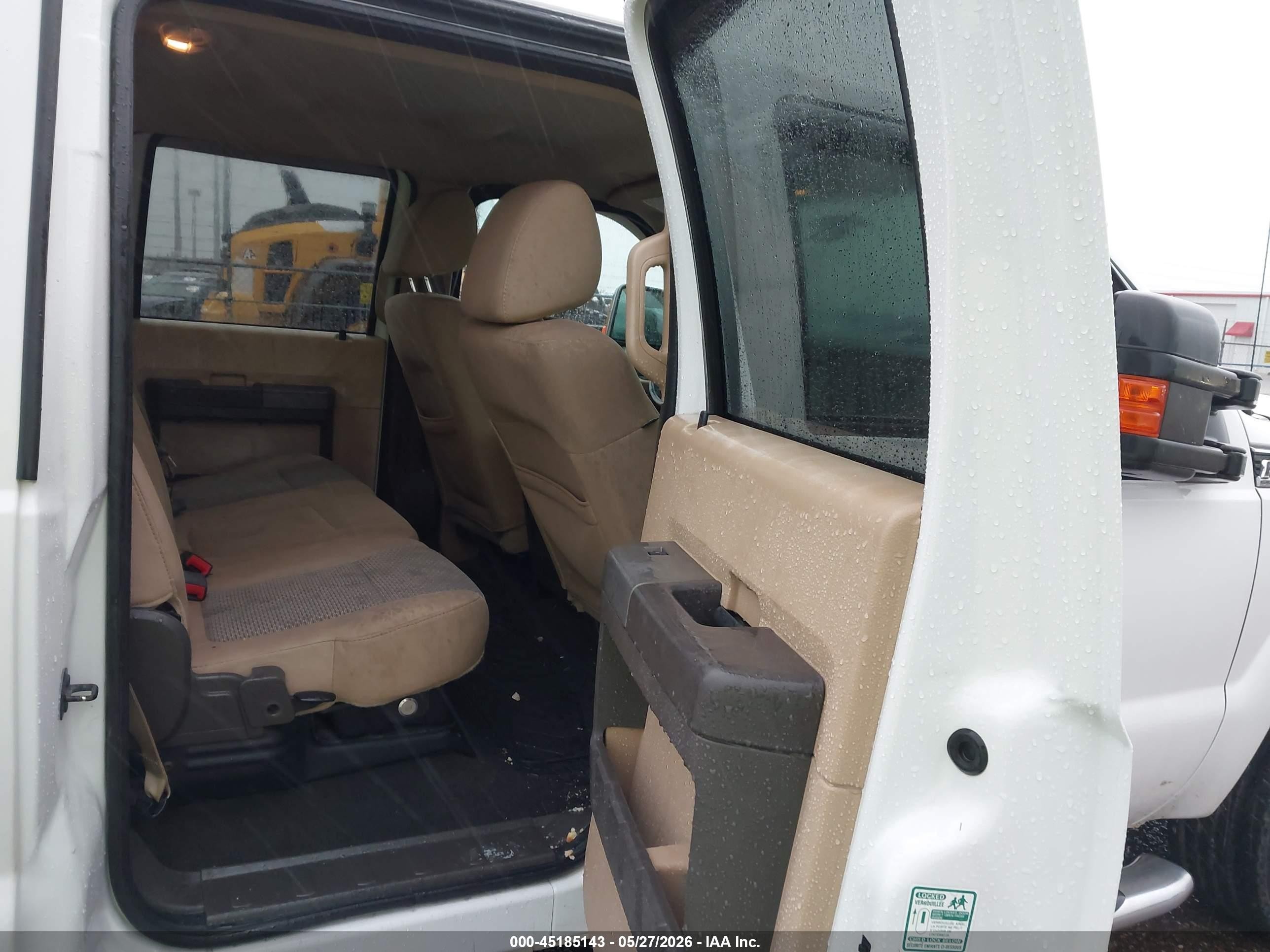 2011 Ford F-250 Xlt White vin: 1FT7W2A69BEB71668