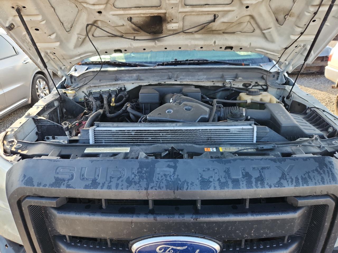 2012 Ford F250 Super Duty White vin: 1FT7W2A69CEA23733