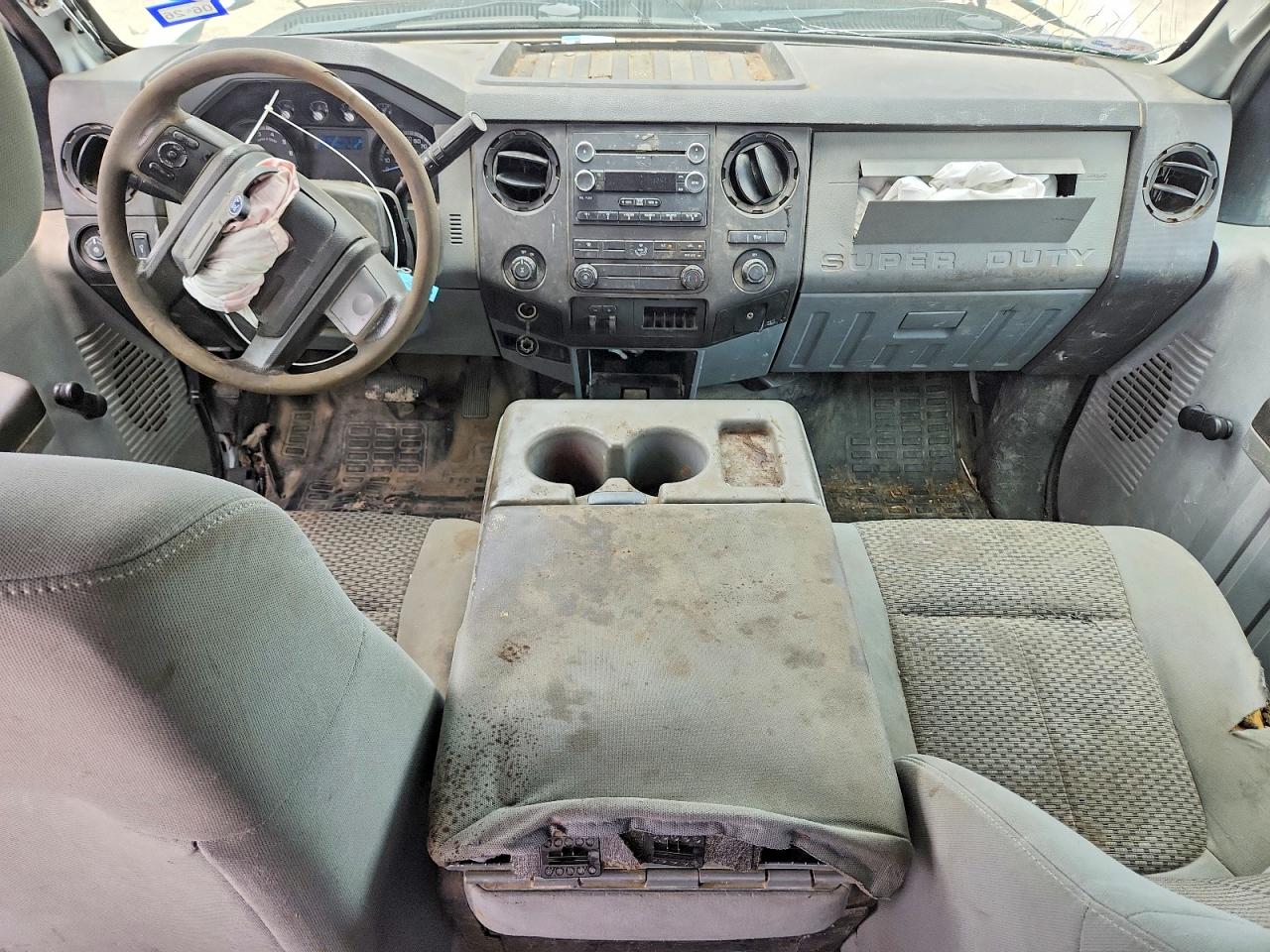 2012 Ford F250 Super Duty White vin: 1FT7W2A69CED23692