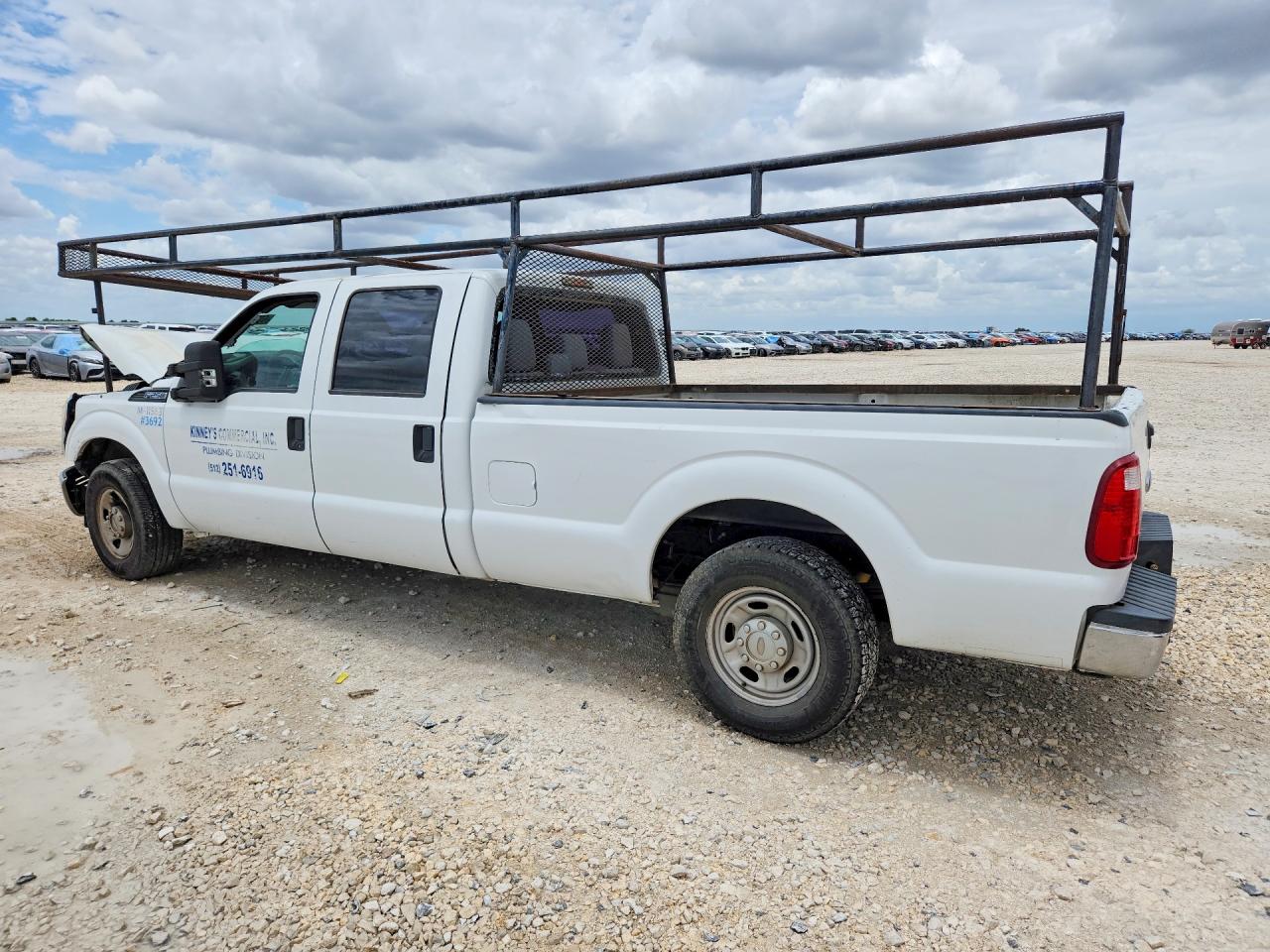 2012 Ford F250 Super Duty White vin: 1FT7W2A69CED23692