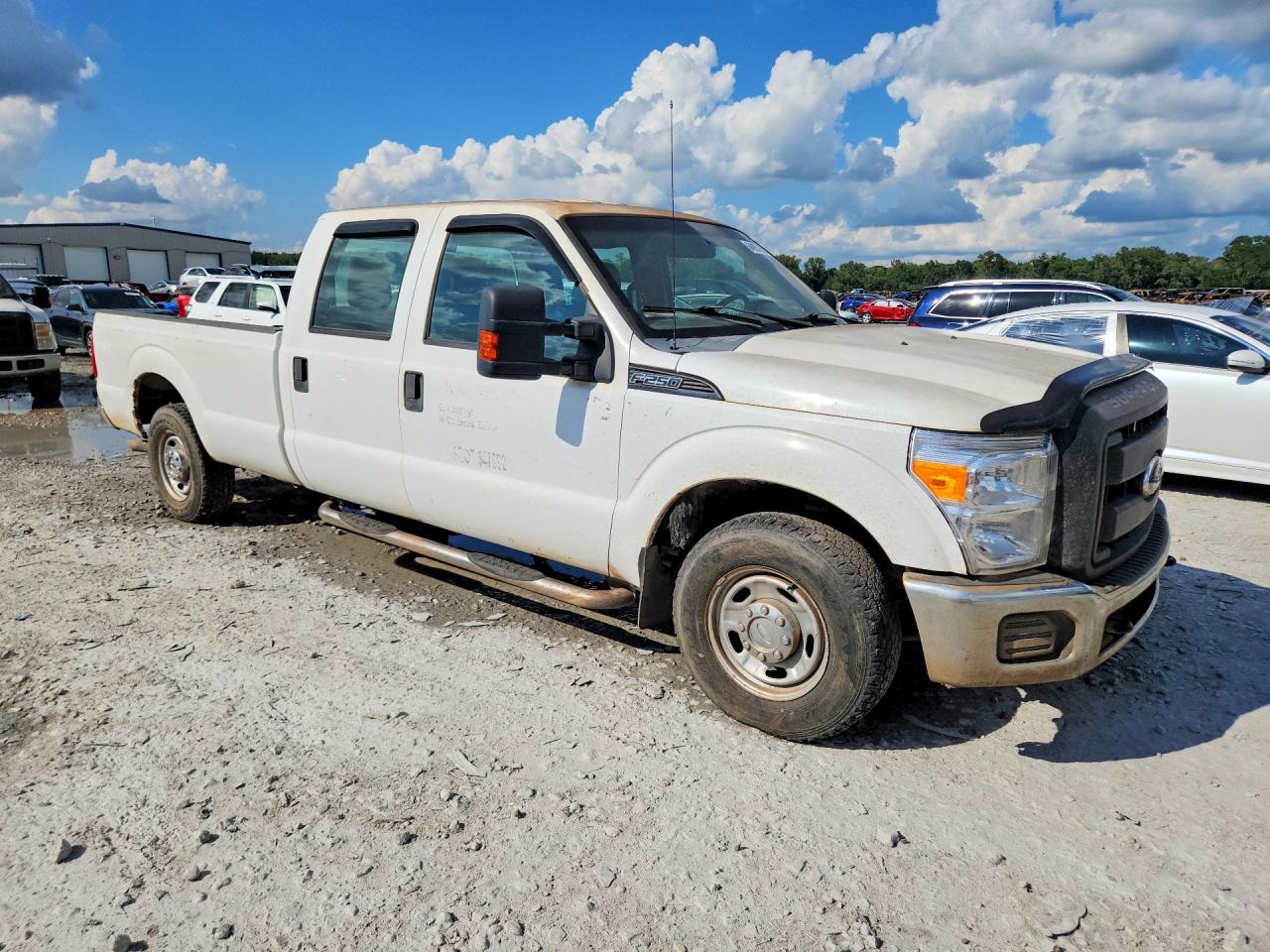 2011 Ford F250 Super Duty Белый vin: 1FT7W2A6XBEC48421