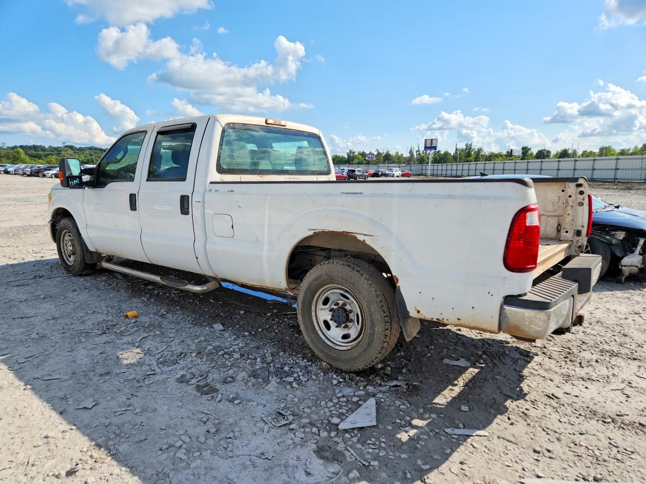 2011 Ford F250 Super Duty Белый vin: 1FT7W2A6XBEC48421