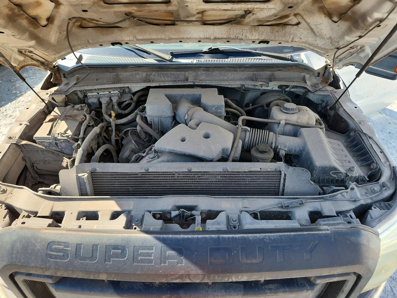 2011 Ford F250 Super Duty Белый vin: 1FT7W2A6XBEC48421