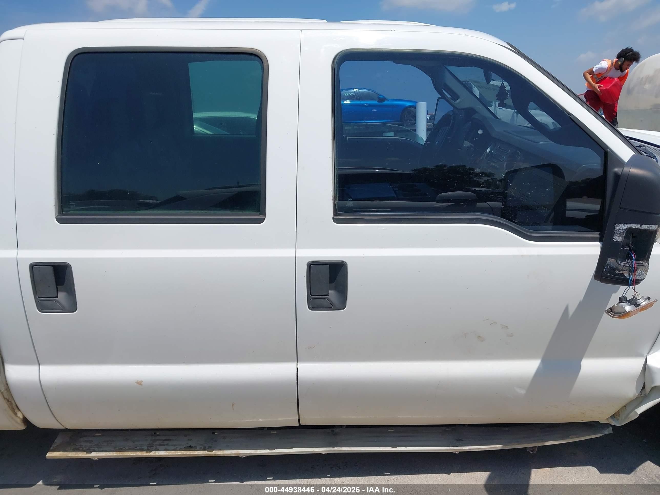 2011 Ford F-250 Xl White vin: 1FT7W2A6XBEC68684