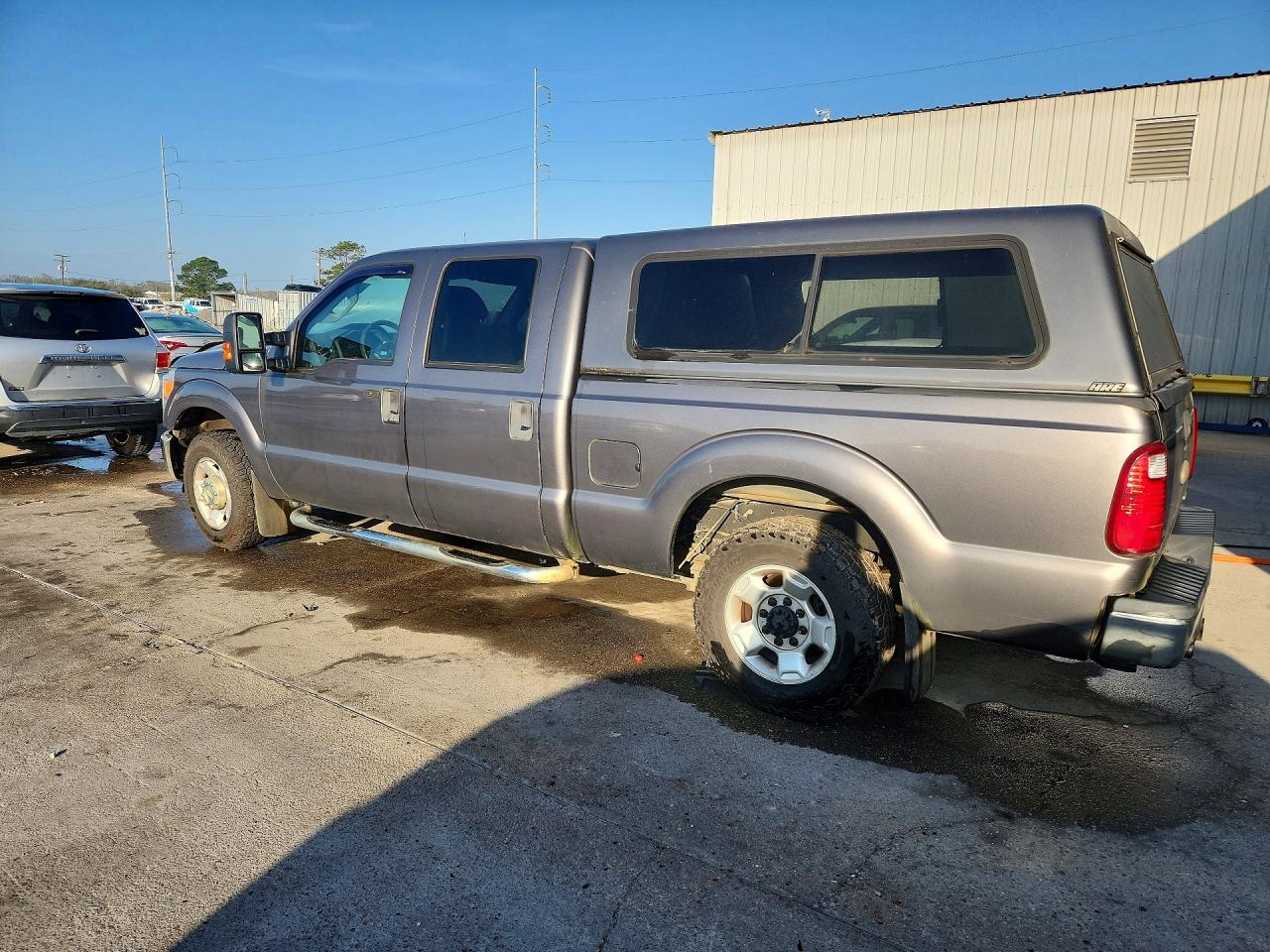2012 Ford F250 Super Duty Gray vin: 1FT7W2A6XCEB37031