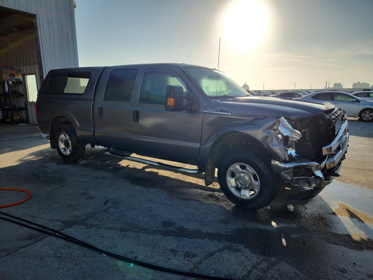 2012 Ford F250 Super Duty Gray vin: 1FT7W2A6XCEB37031