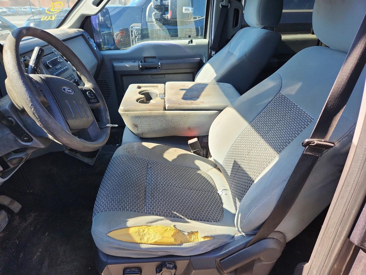 2012 Ford F250 Super Duty Gray vin: 1FT7W2A6XCEB37031