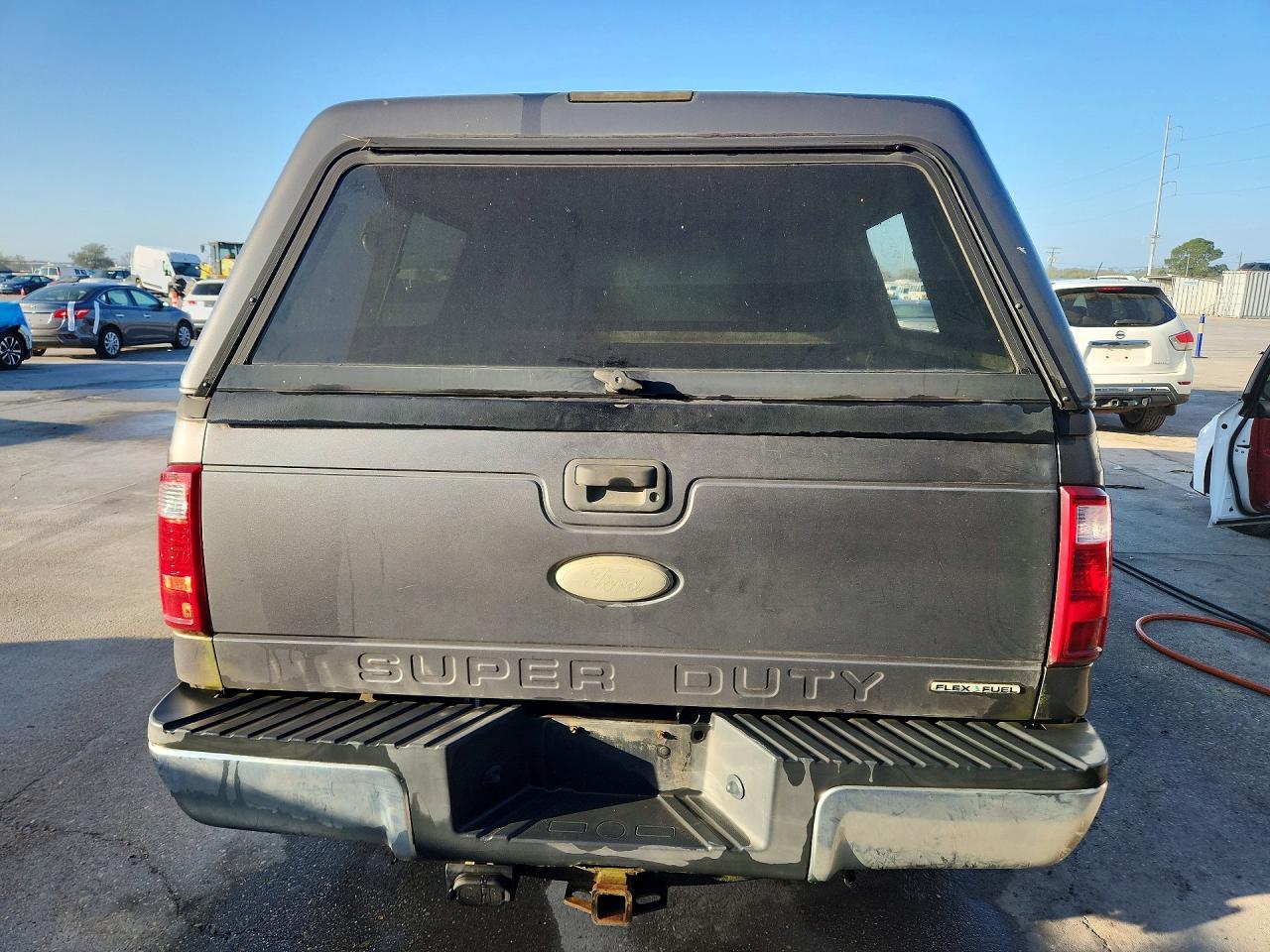 2012 Ford F250 Super Duty Gray vin: 1FT7W2A6XCEB37031