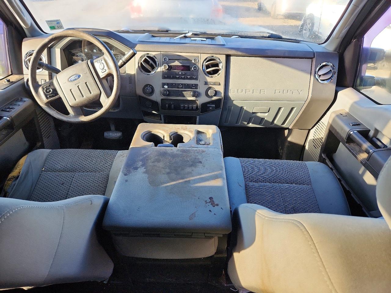 2012 Ford F250 Super Duty Gray vin: 1FT7W2A6XCEB37031