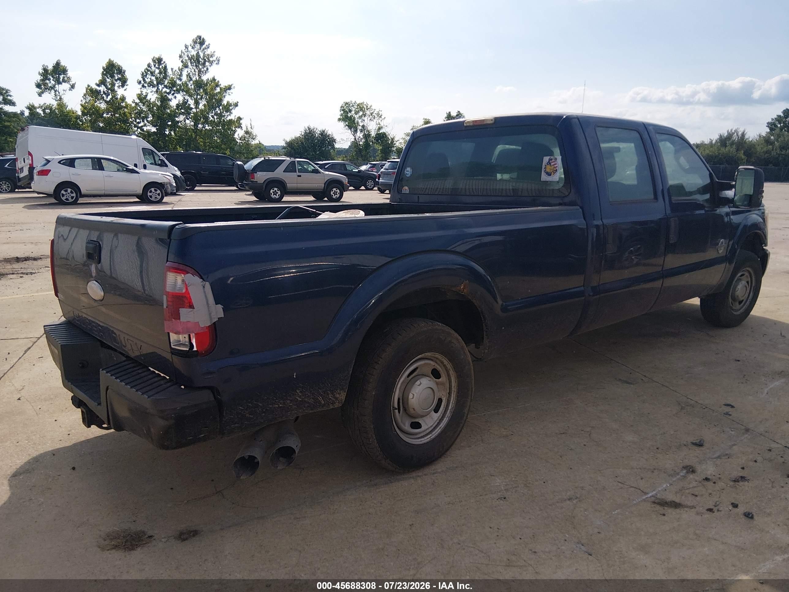 2012 Ford Super Duty F-250 Srw Xl Blue vin: 1FT7W2AT2CEC25965