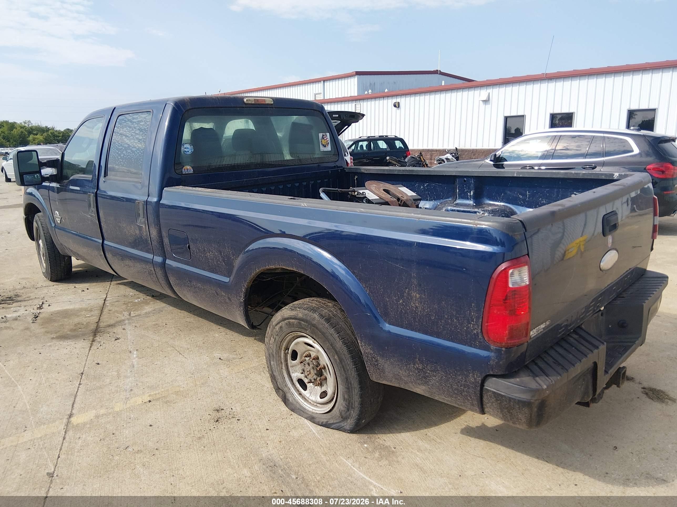 2012 Ford Super Duty F-250 Srw Xl Blue vin: 1FT7W2AT2CEC25965