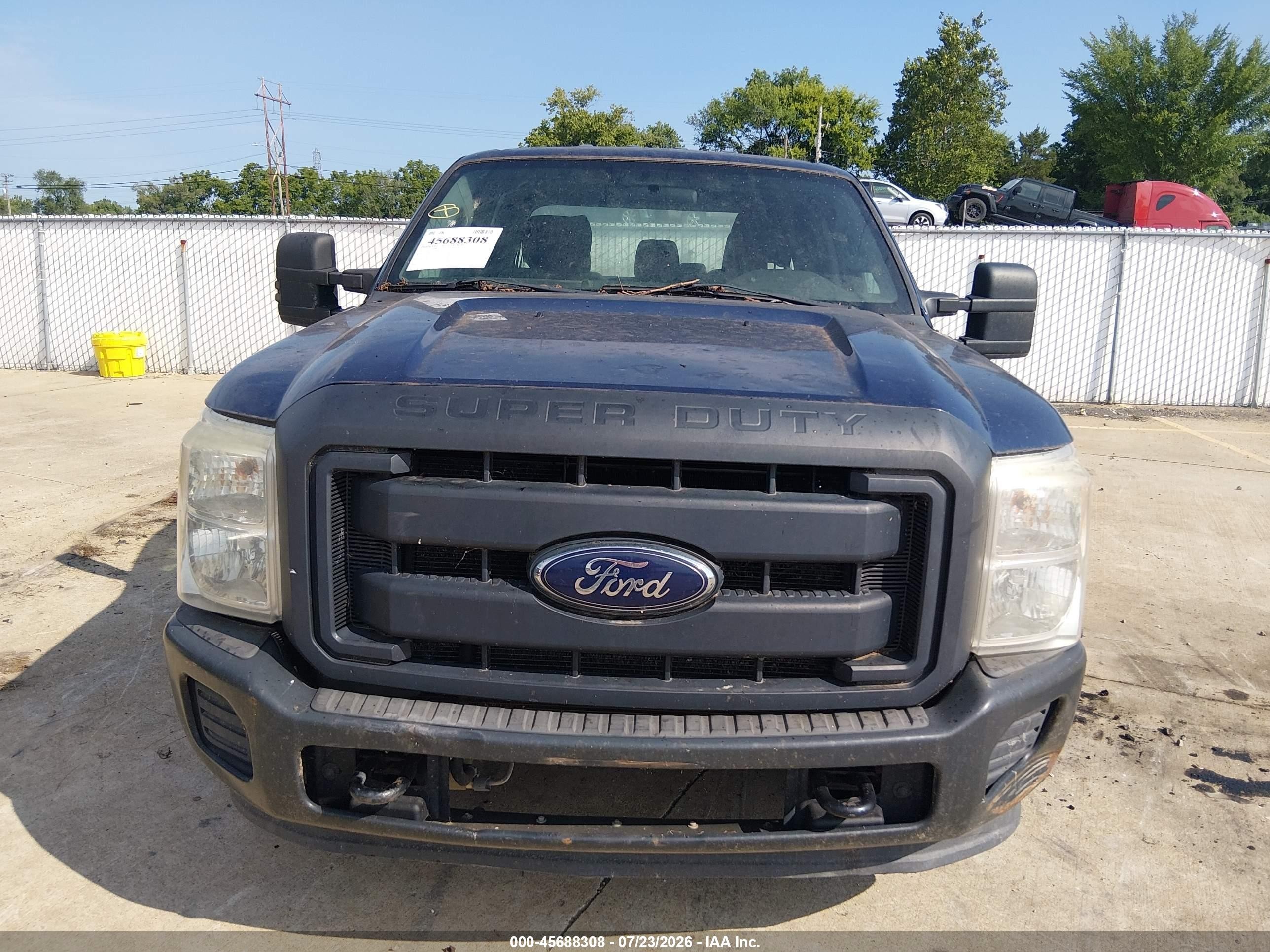 2012 Ford Super Duty F-250 Srw Xl Blue vin: 1FT7W2AT2CEC25965