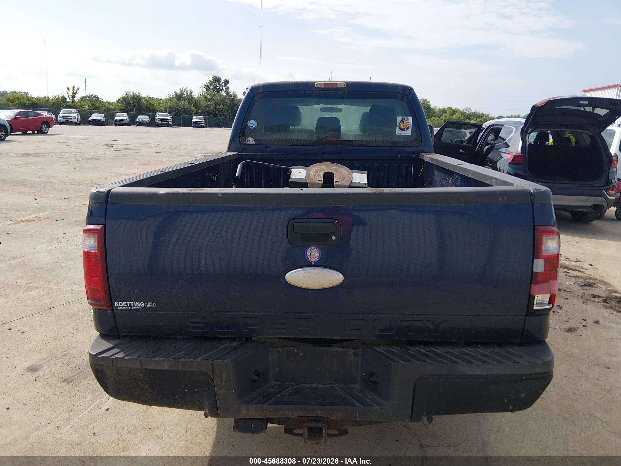 2012 Ford Super Duty F-250 Srw Xl Blue vin: 1FT7W2AT2CEC25965