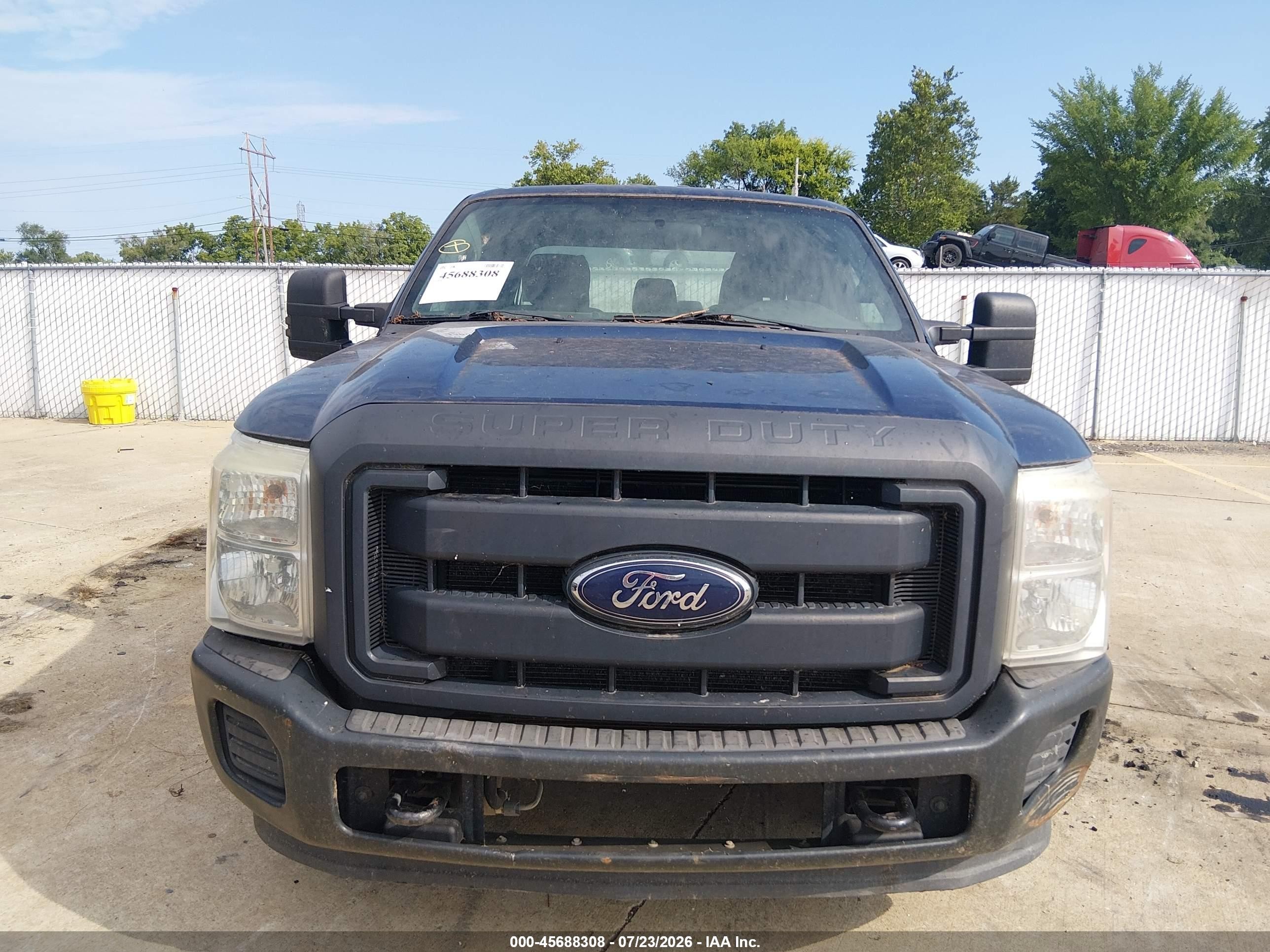 2012 Ford Super Duty F-250 Srw Xl Blue vin: 1FT7W2AT2CEC25965