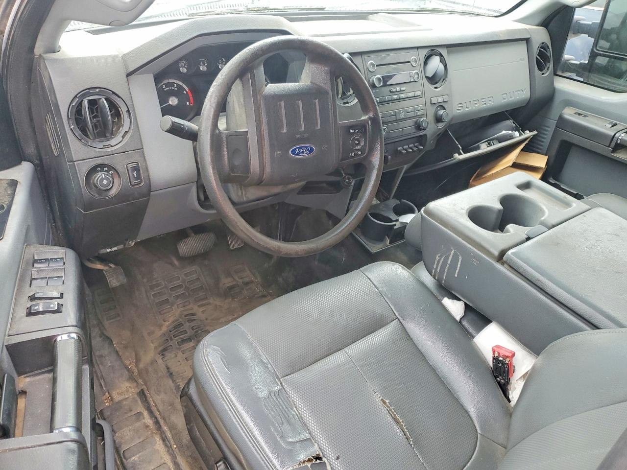 2013 Ford F250 Super Duty Белый vin: 1FT7W2AT2DEB25382