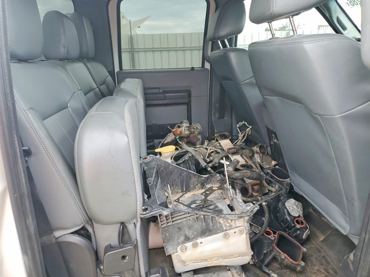 2013 Ford F250 Super Duty Белый vin: 1FT7W2AT2DEB25382