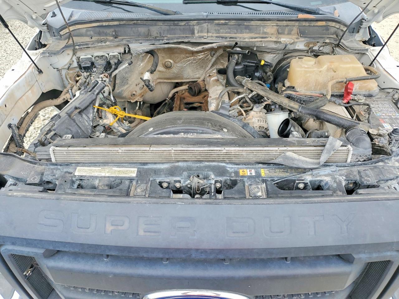 2013 Ford F250 Super Duty Белый vin: 1FT7W2AT2DEB25382