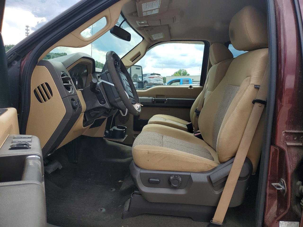2011 Ford F250 Super Duty Maroon vin: 1FT7W2AT4BEB22089