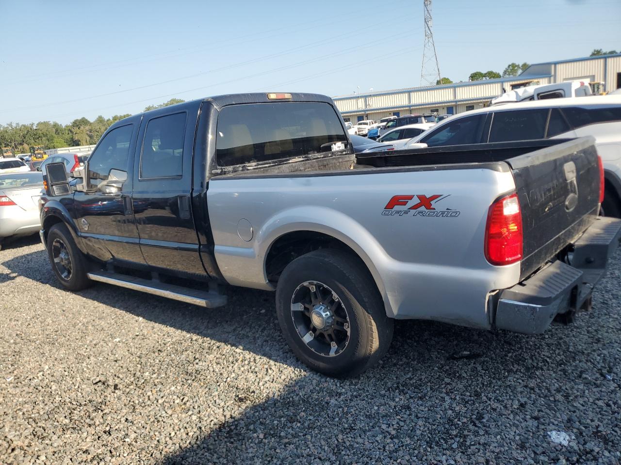 2011 Ford F250 Super Duty Двухцветный vin: 1FT7W2AT7BEC35065