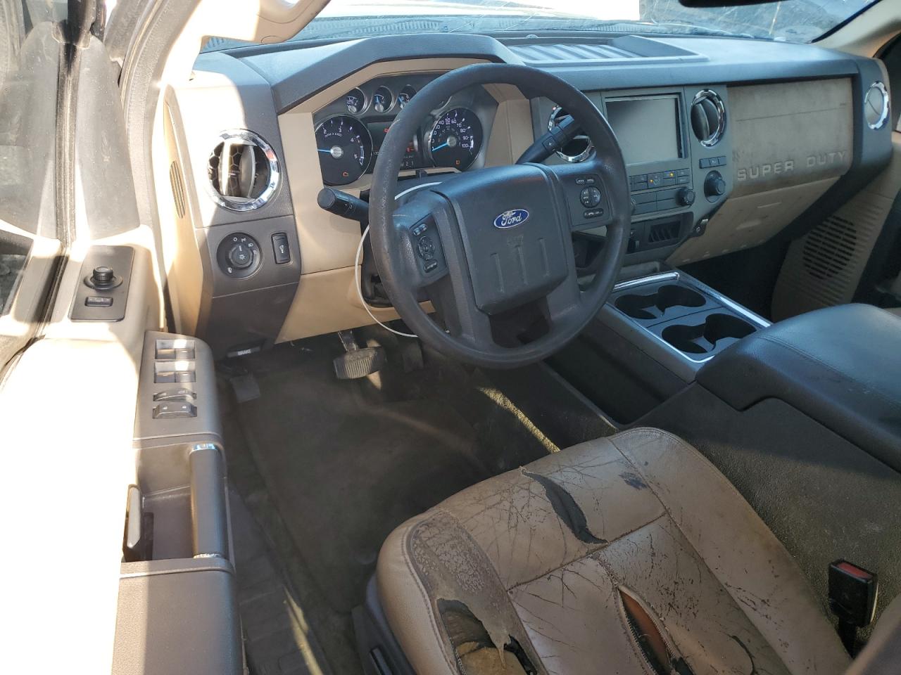 2011 Ford F250 Super Duty Двухцветный vin: 1FT7W2AT7BEC35065