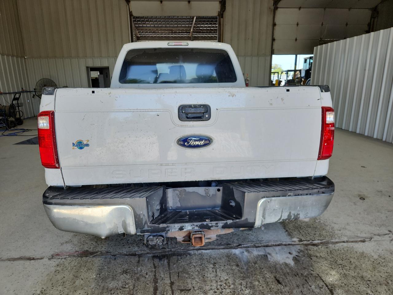 2012 Ford F250 Super Duty Белый vin: 1FT7W2AT7CEB38742 Damage: Tailgate, Multiple Dents/Paint Damage, 3