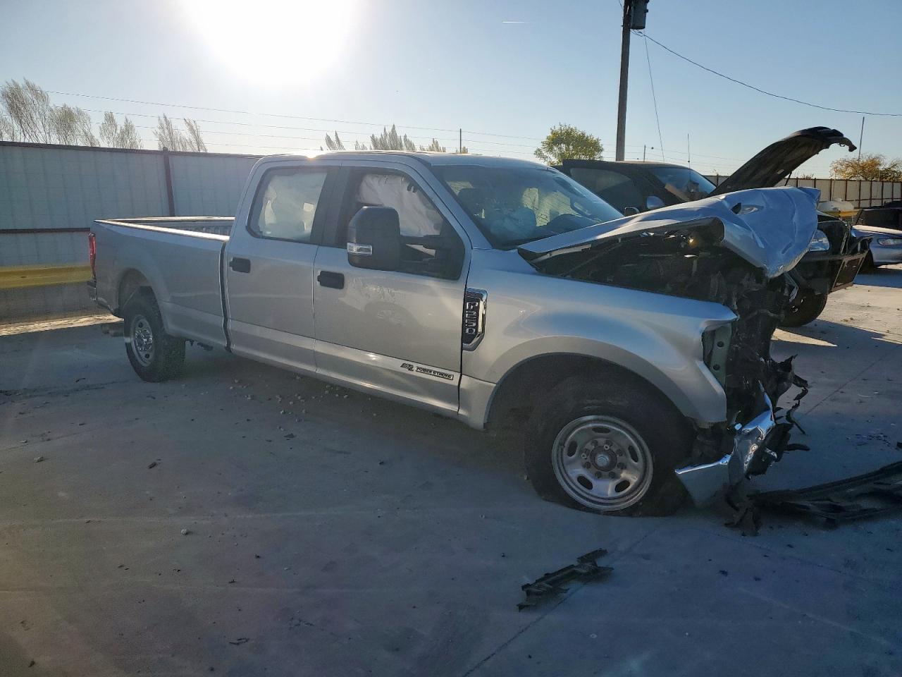 2018 Ford F250 Super Duty Silver vin: 1FT7W2ATXJEC59388