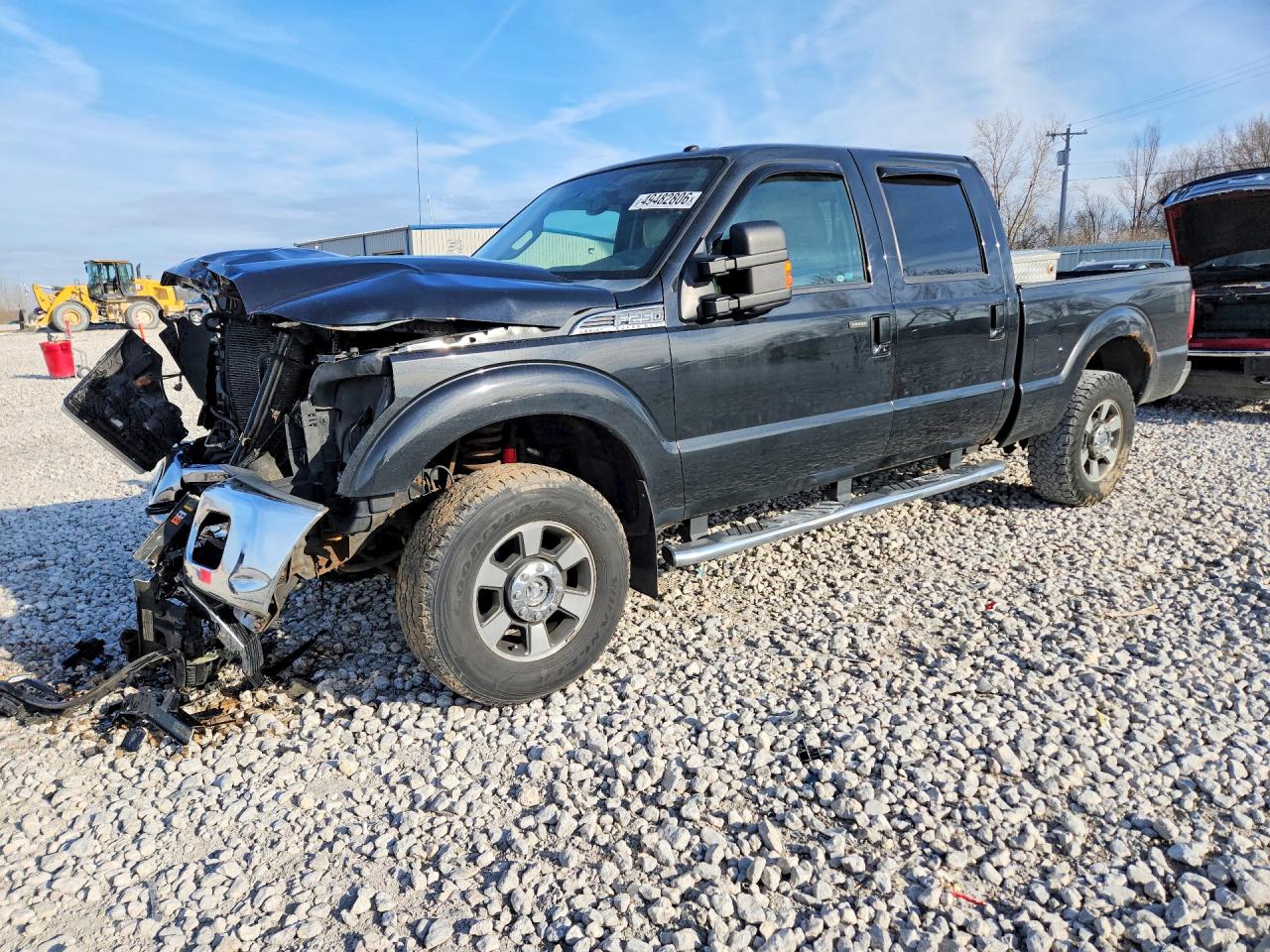 2011 Ford F250 Super Duty Black vin: 1FT7W2B60BEA01701