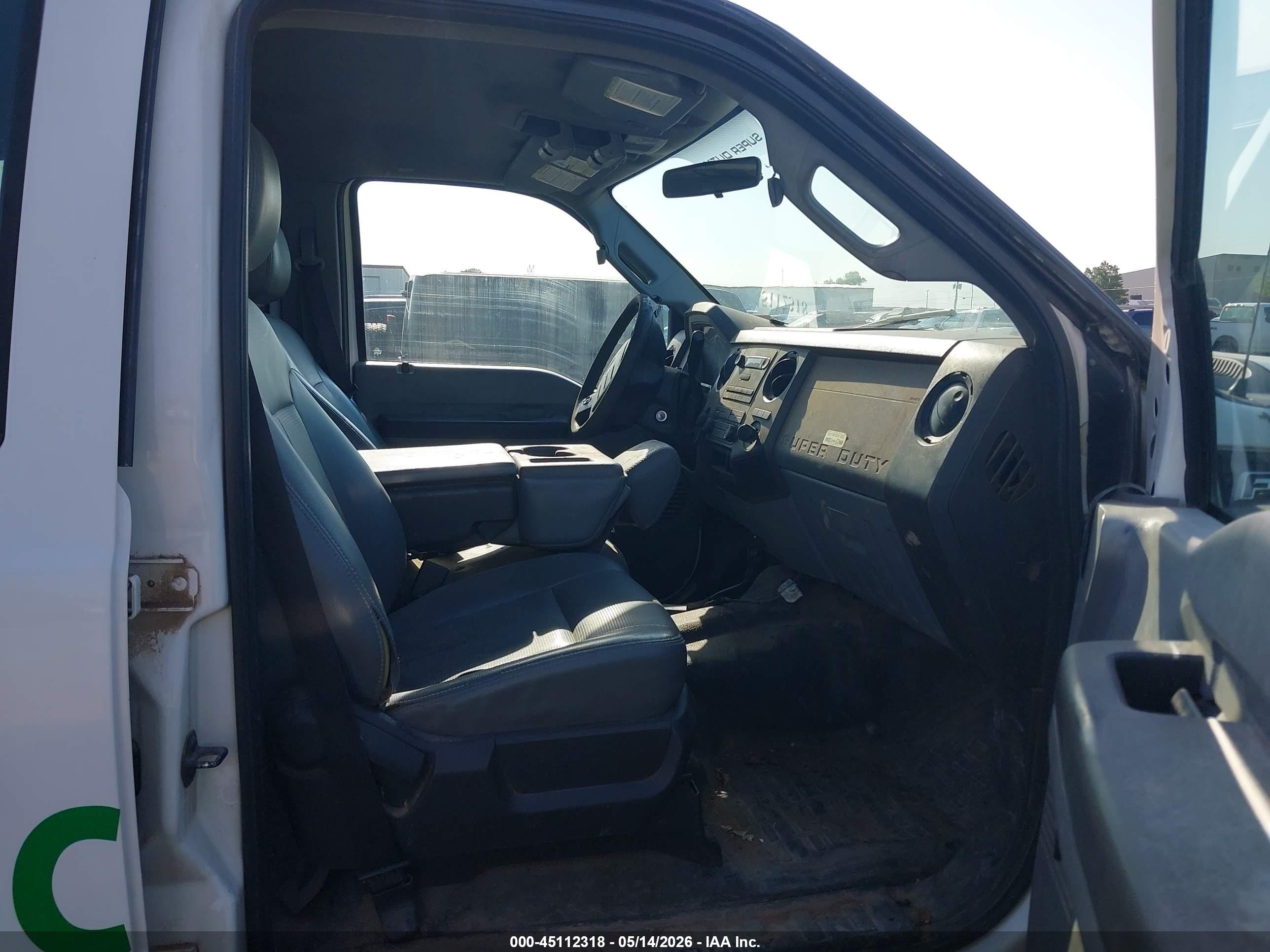 2011 Ford F-250 Xl White vin: 1FT7W2B60BEA45956