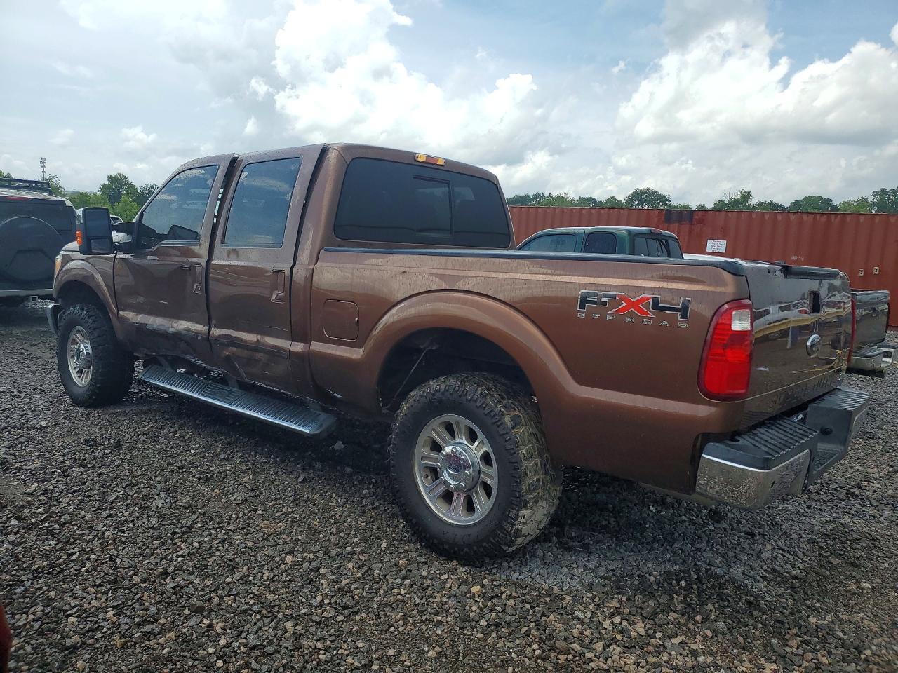 2011 Ford F250 Super Duty Коричневый vin: 1FT7W2B60BEB29906