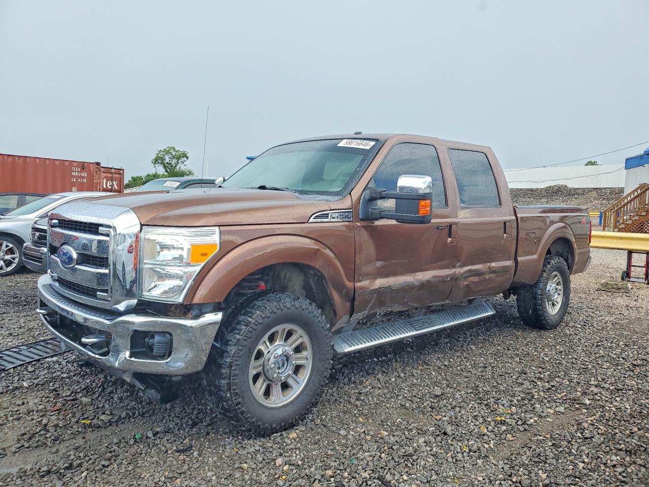 2011 Ford F250 Super Duty Коричневый vin: 1FT7W2B60BEB29906