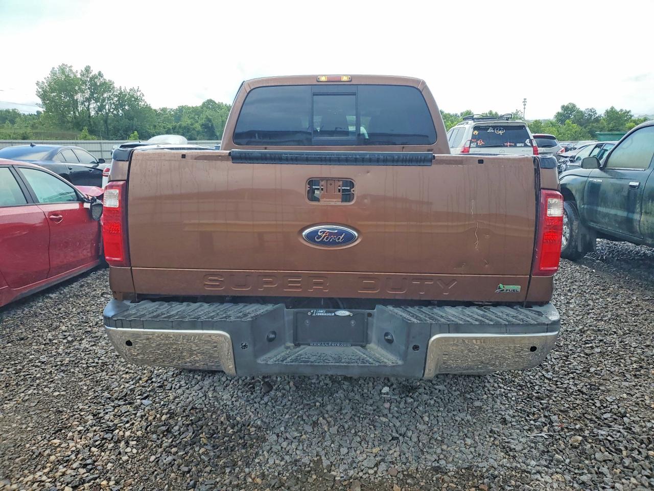 2011 Ford F250 Super Duty Коричневый vin: 1FT7W2B60BEB29906