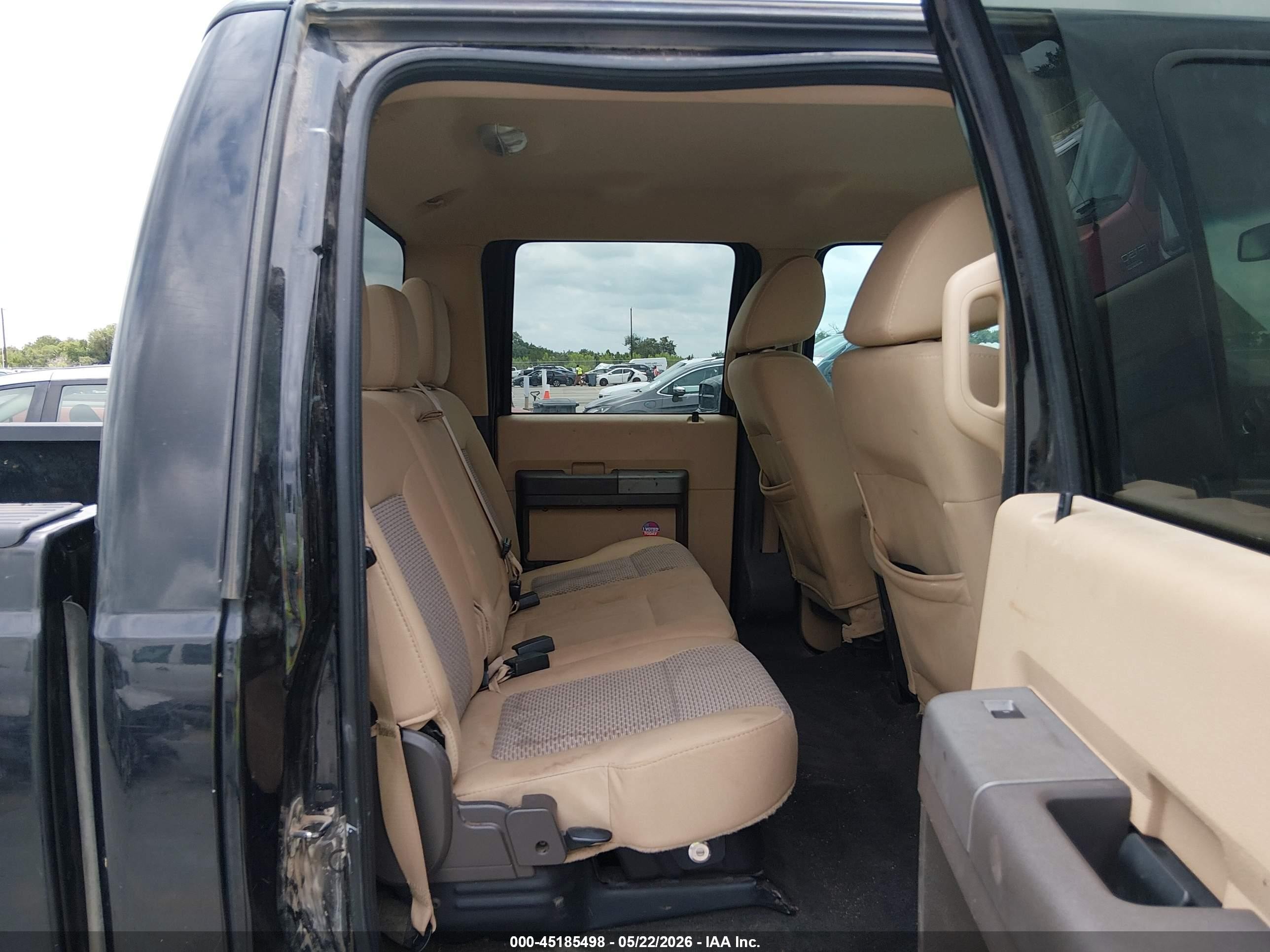 2011 Ford F-250 Xlt Black vin: 1FT7W2B60BEC19931