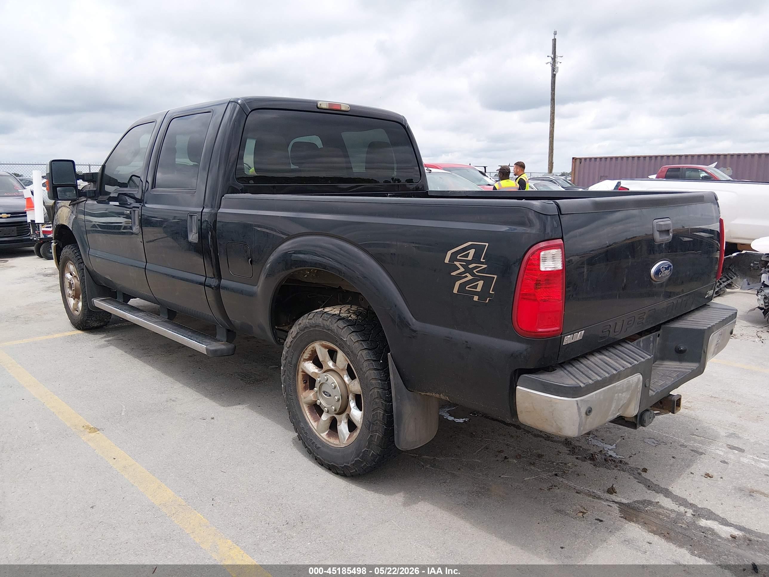 2011 Ford F-250 Xlt Black vin: 1FT7W2B60BEC19931