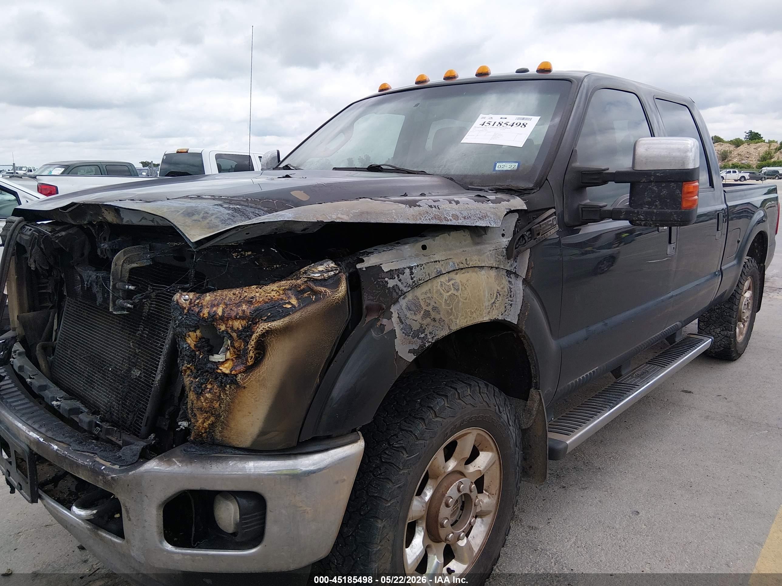2011 Ford F-250 Xlt Black vin: 1FT7W2B60BEC19931