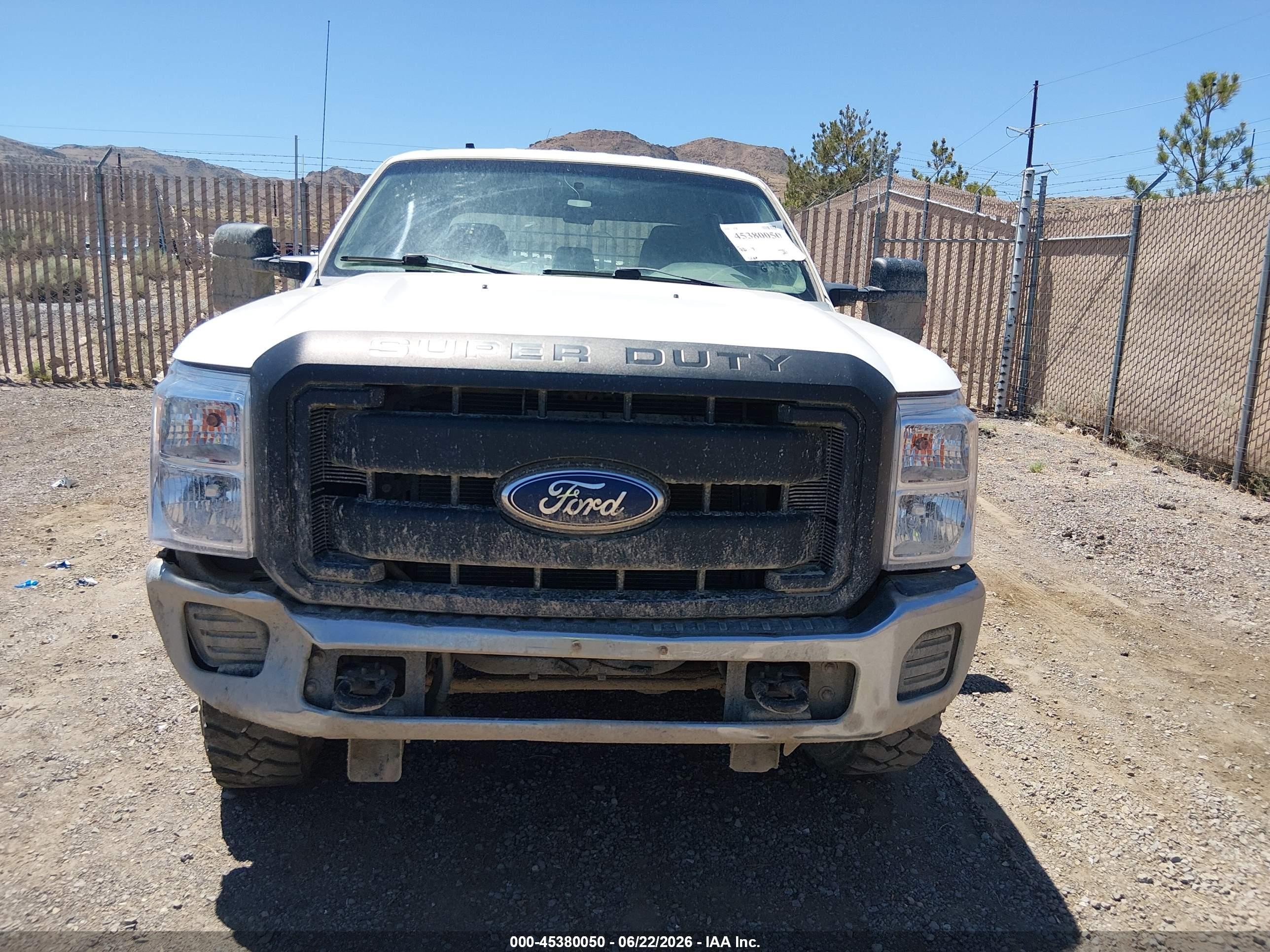 2011 Ford F-250 Xl Белый vin: 1FT7W2B60BEC69325