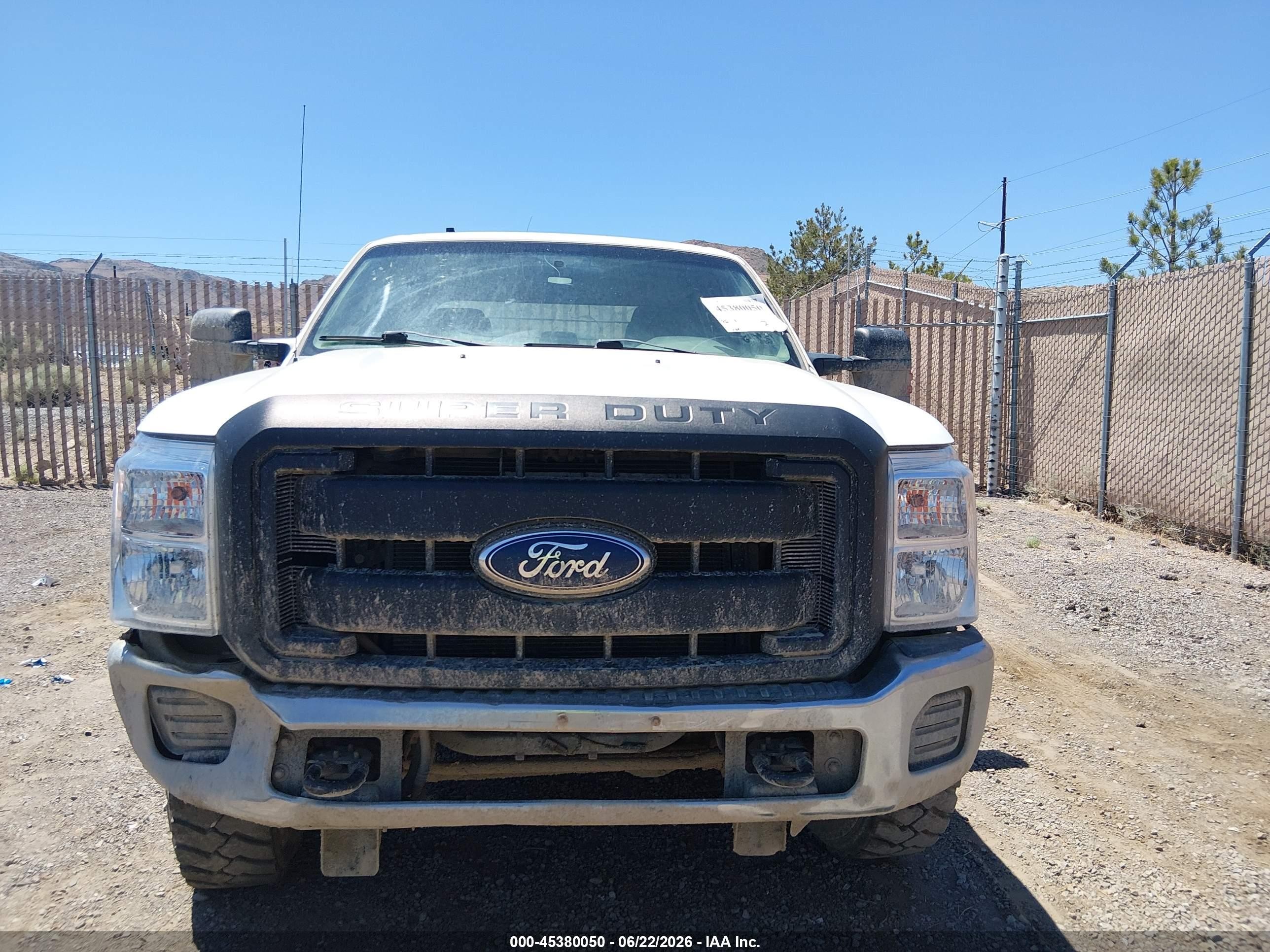 2011 Ford F-250 Xl Белый vin: 1FT7W2B60BEC69325