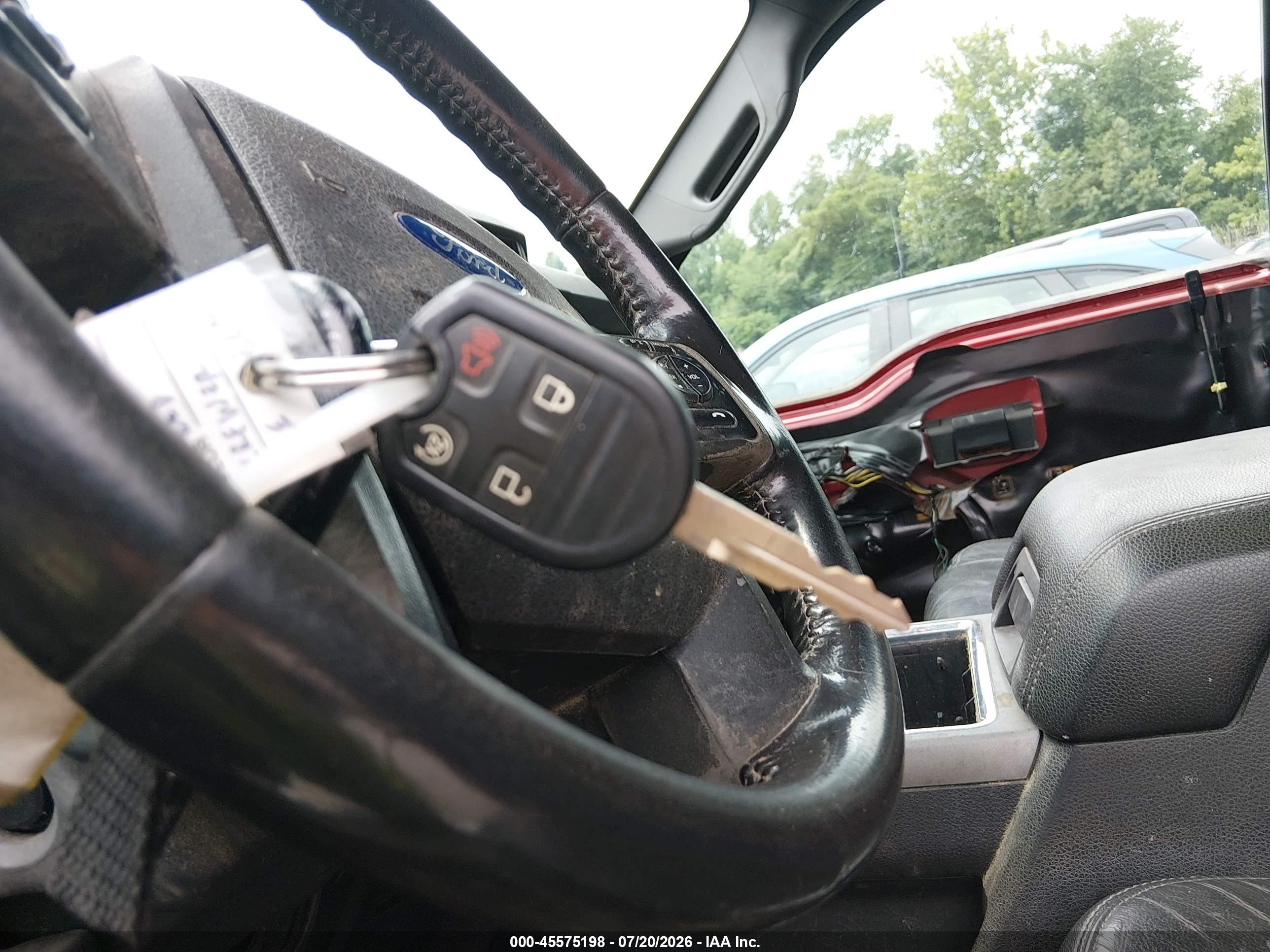 2013 Ford Super Duty F-250 Srw Lariat Красный vin: 1FT7W2B60DEB32985