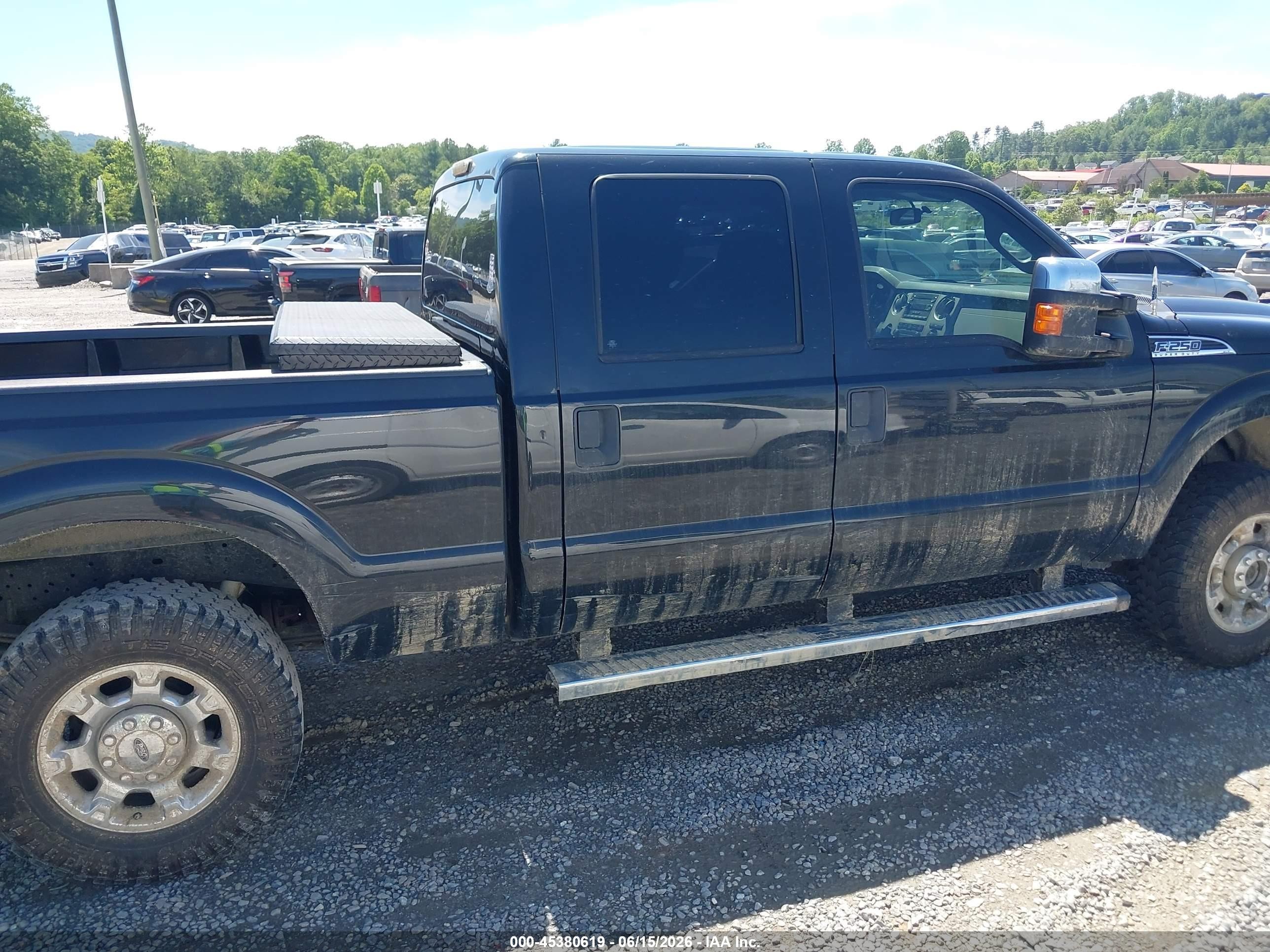 2015 Ford F-250 Xlt Black vin: 1FT7W2B60FEA44179