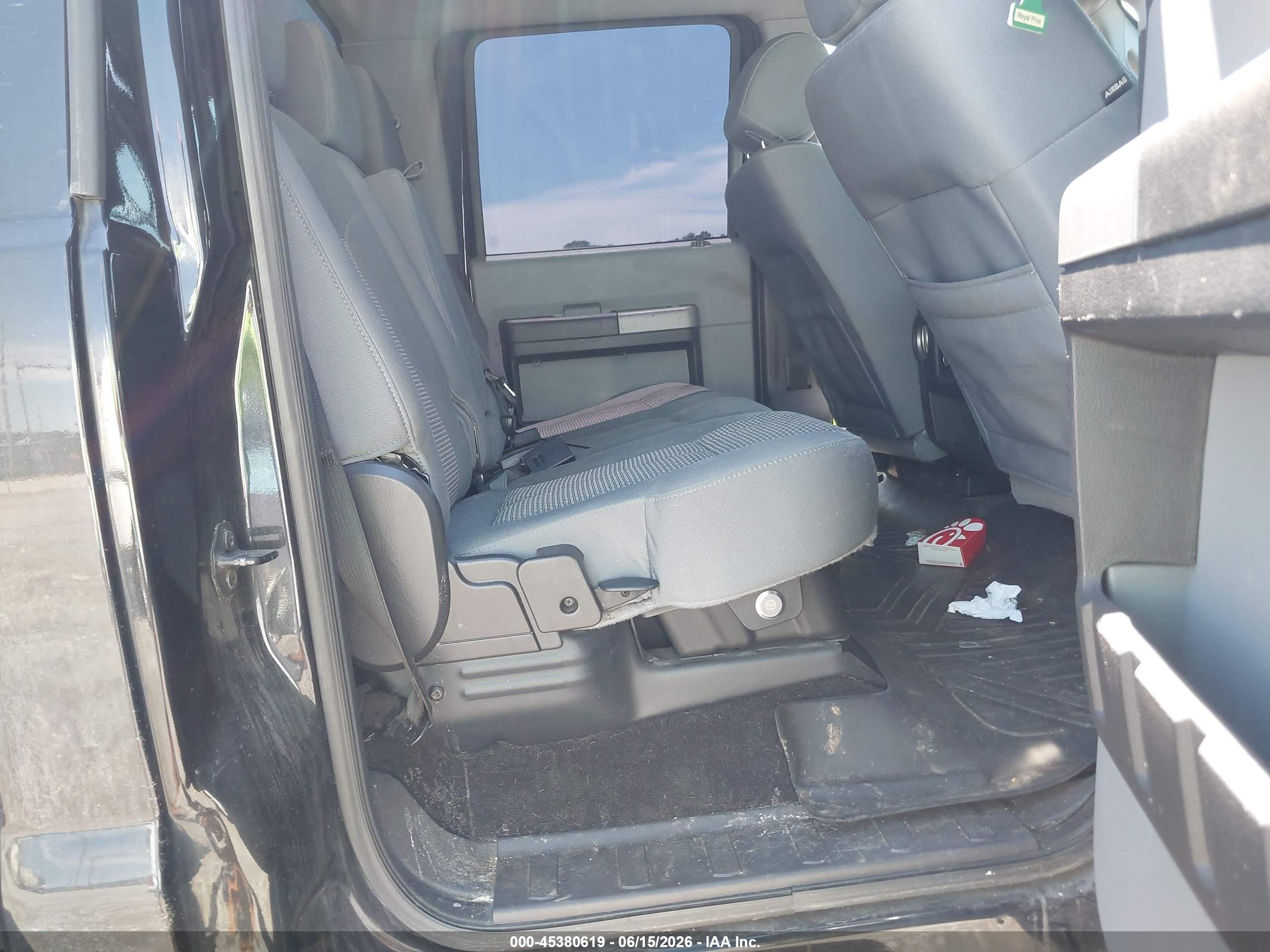 2015 Ford F-250 Xlt Black vin: 1FT7W2B60FEA44179