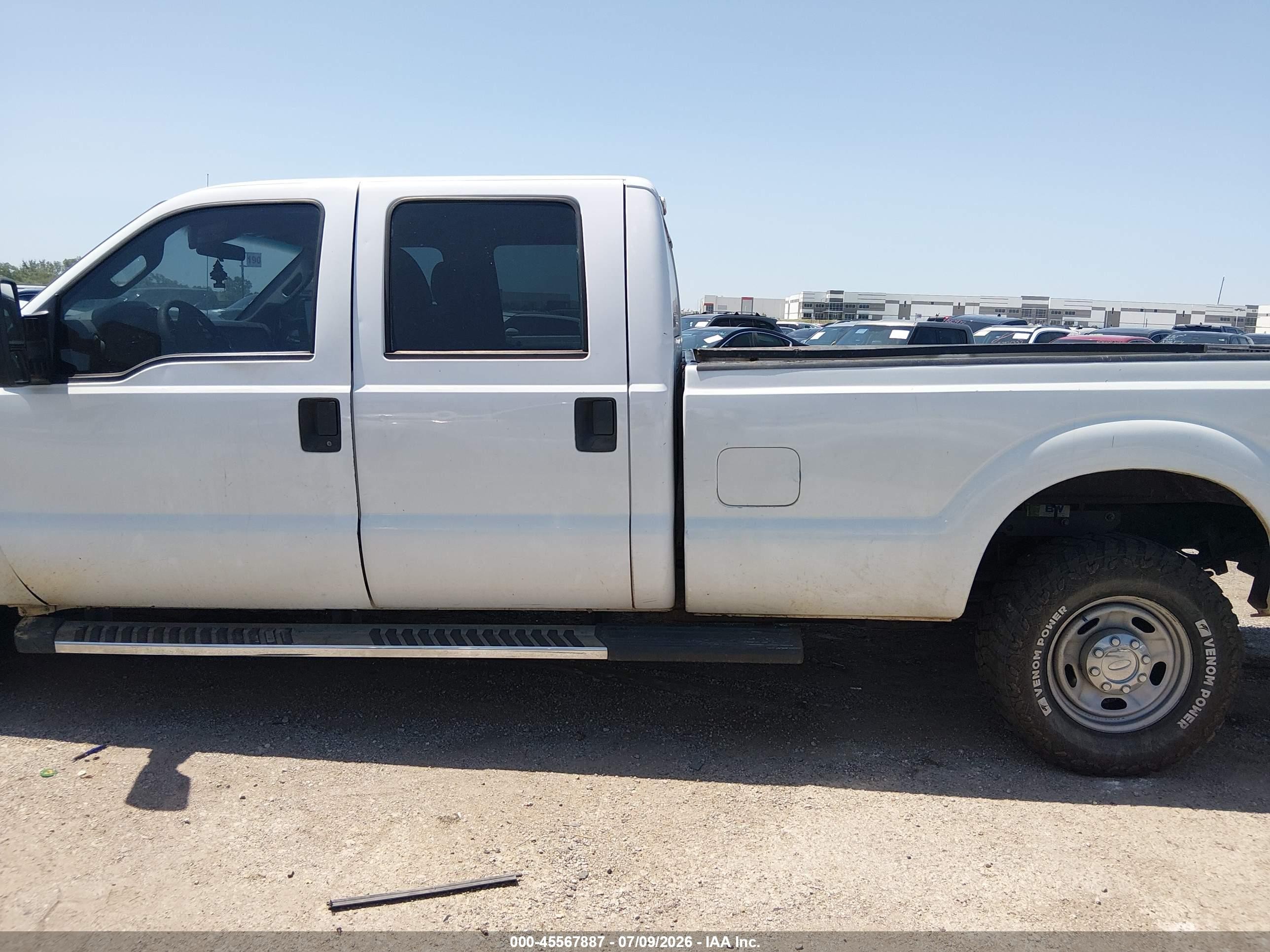 2015 Ford F-250 Xl White vin: 1FT7W2B60FEB43603